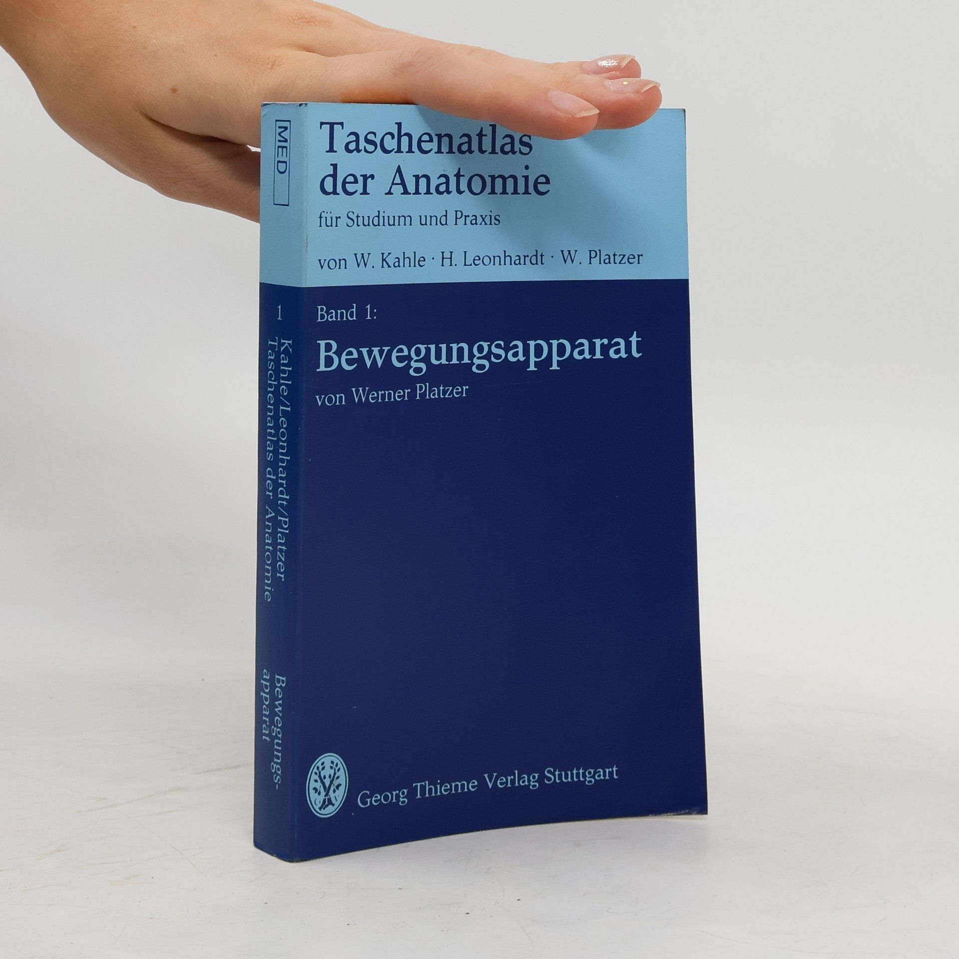 W. Werner Kahle Taschenatlas der Anatomie - für Studium und Praxis - Band 1