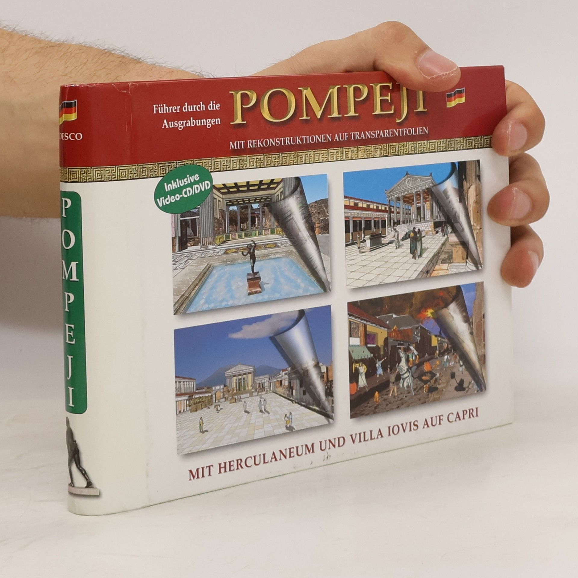 AA.VV. Pompeji mit Herculaneum und Villa Iovis auf Capri