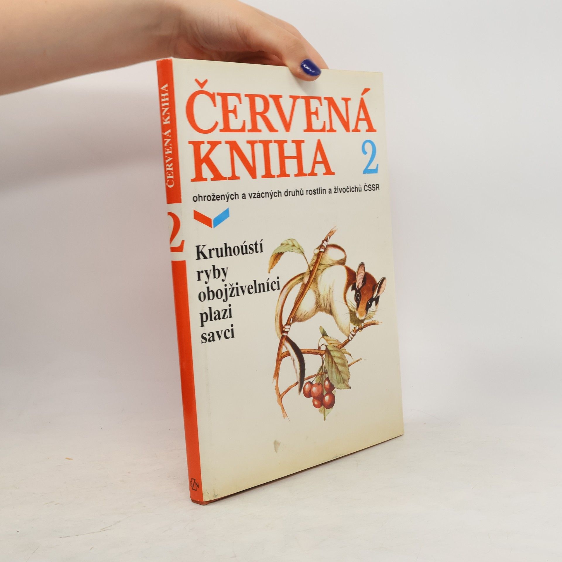 Jan Dungel Červená kniha 2. Kruhoústí, ryby, obojživelníci, plazi, savci