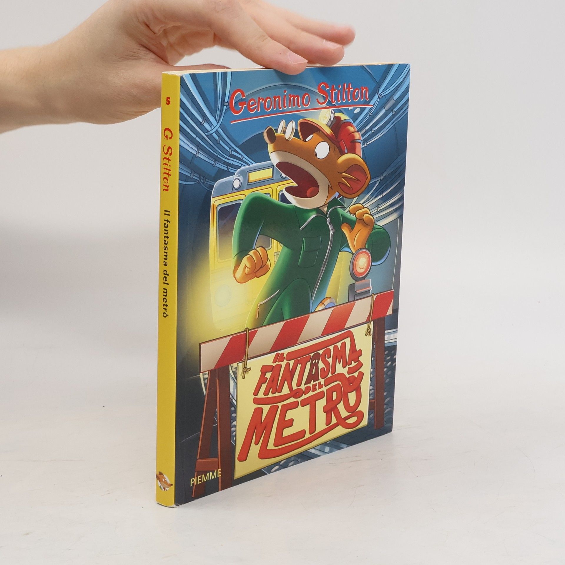 Elisabetta Dami Geronimo Stilton - 5: Il fantasma del metrò