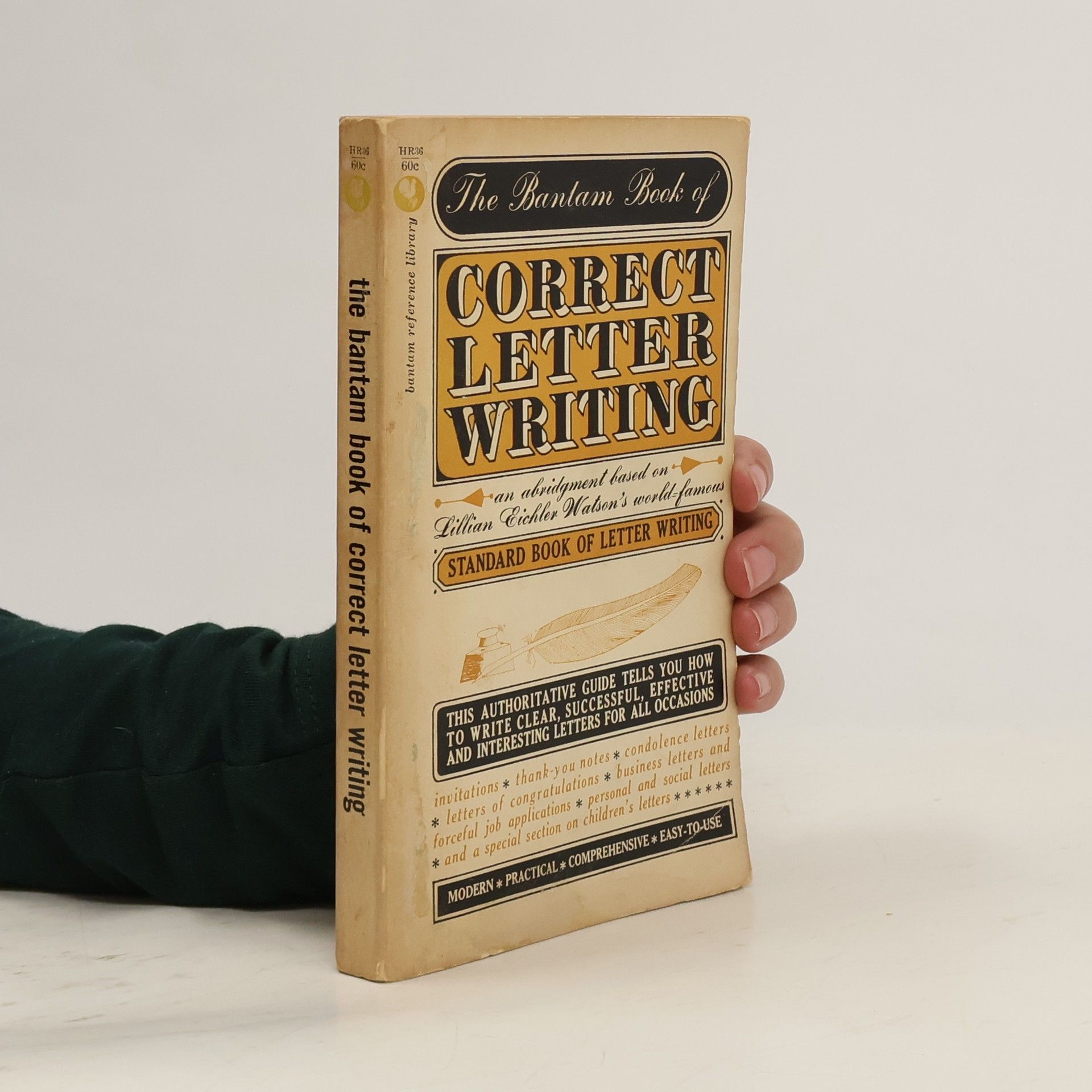 Lillian Eichler Watson The Bantam Book of Correct Letter Writing