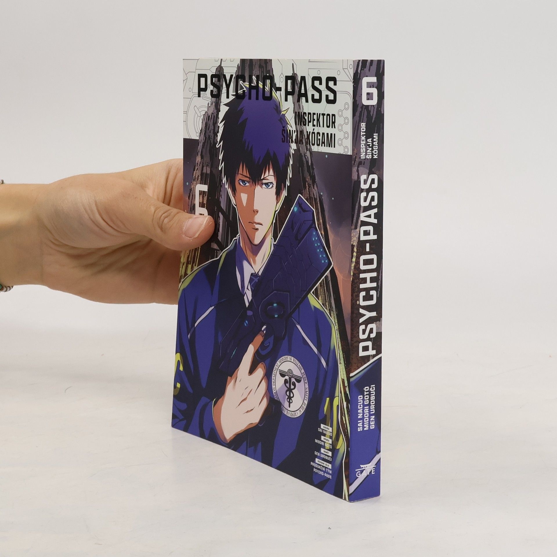 Natsuo Sai Psycho-pass. Inspektor Šin'ja Kógami. 6