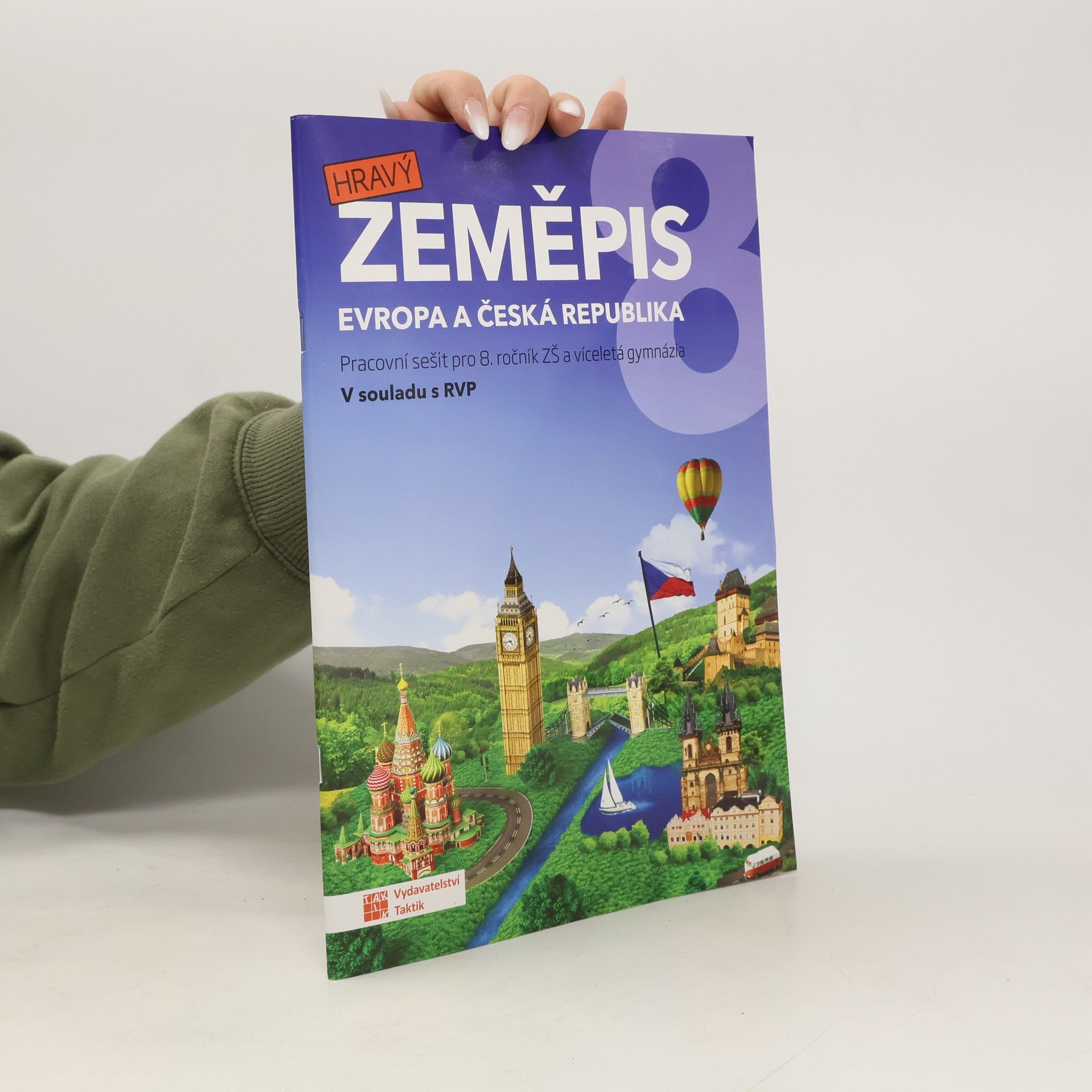 Collective Hravý zeměpis 8. Evropa a Česká republika. Pracovní sešit