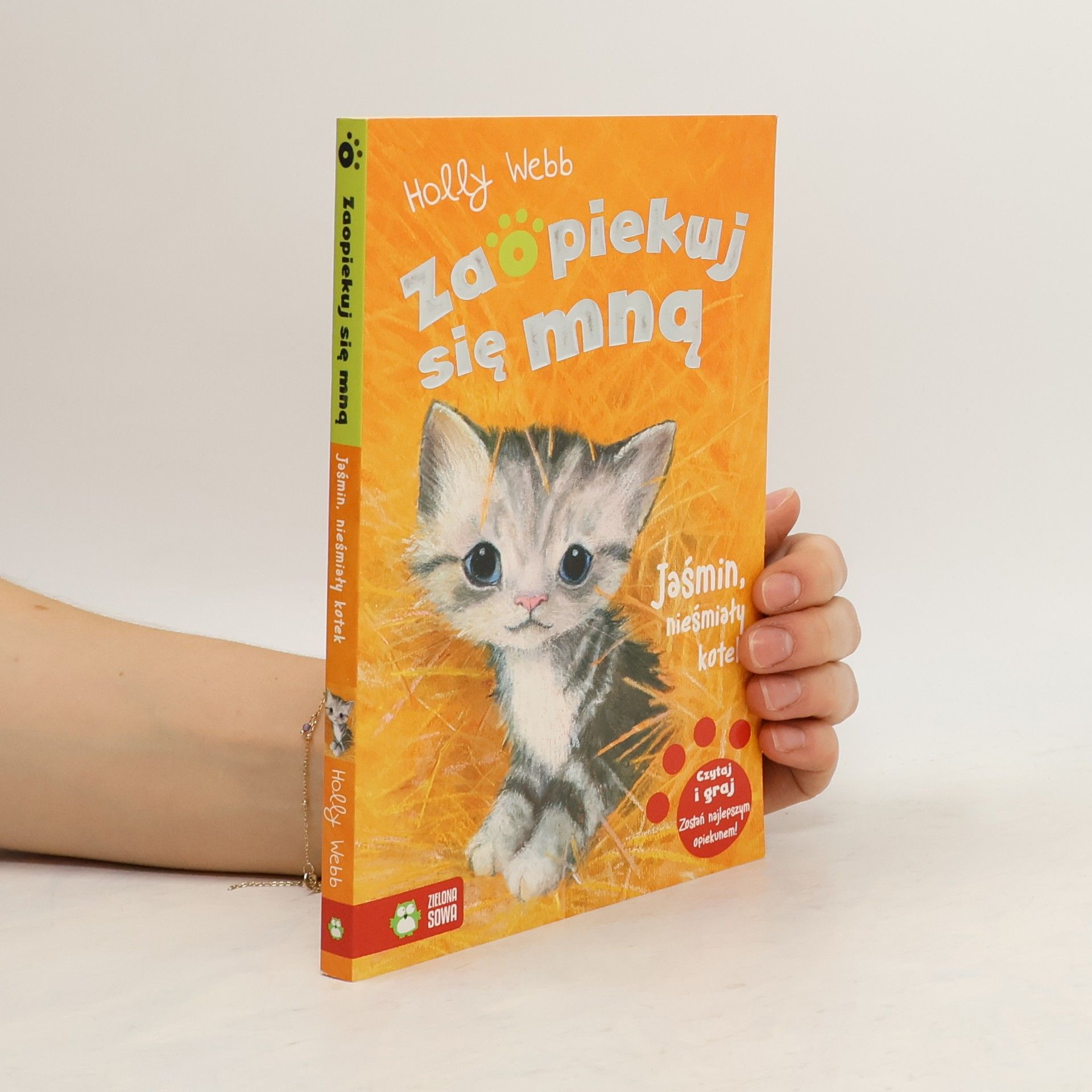 Holly Webb JAŚMIN NIEŚMIAŁY KOTEK ZAOPIEKUJ SIĘ MNĄ