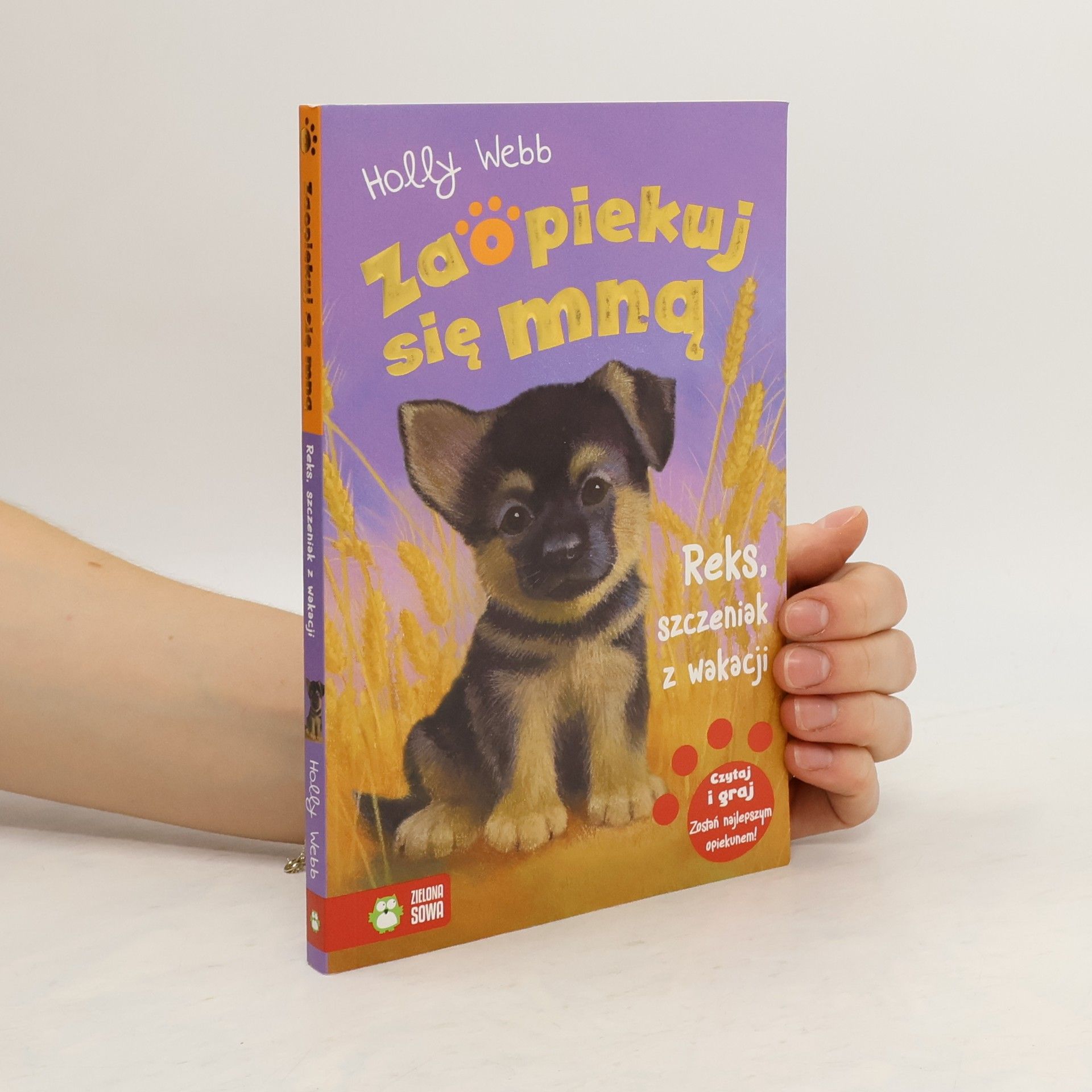 Holly Webb Zaopiekuj się mną. Reks, szczeniak z wakacji w.2