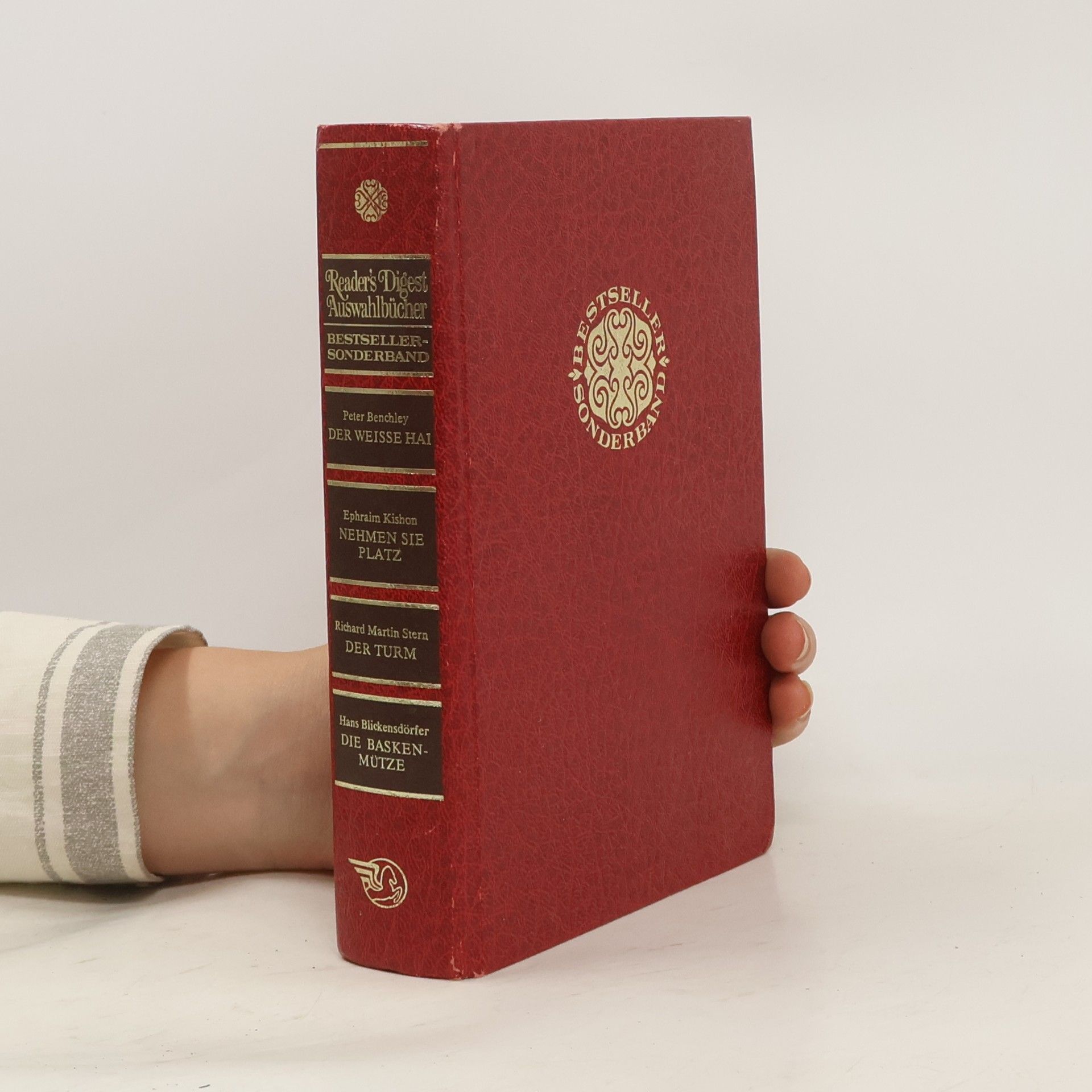 Peter Benchley Reader's Digest Auswahlbücher. Der weisse Hai. Nehmen sie Platz. Der Turm. Die Baskenmütze