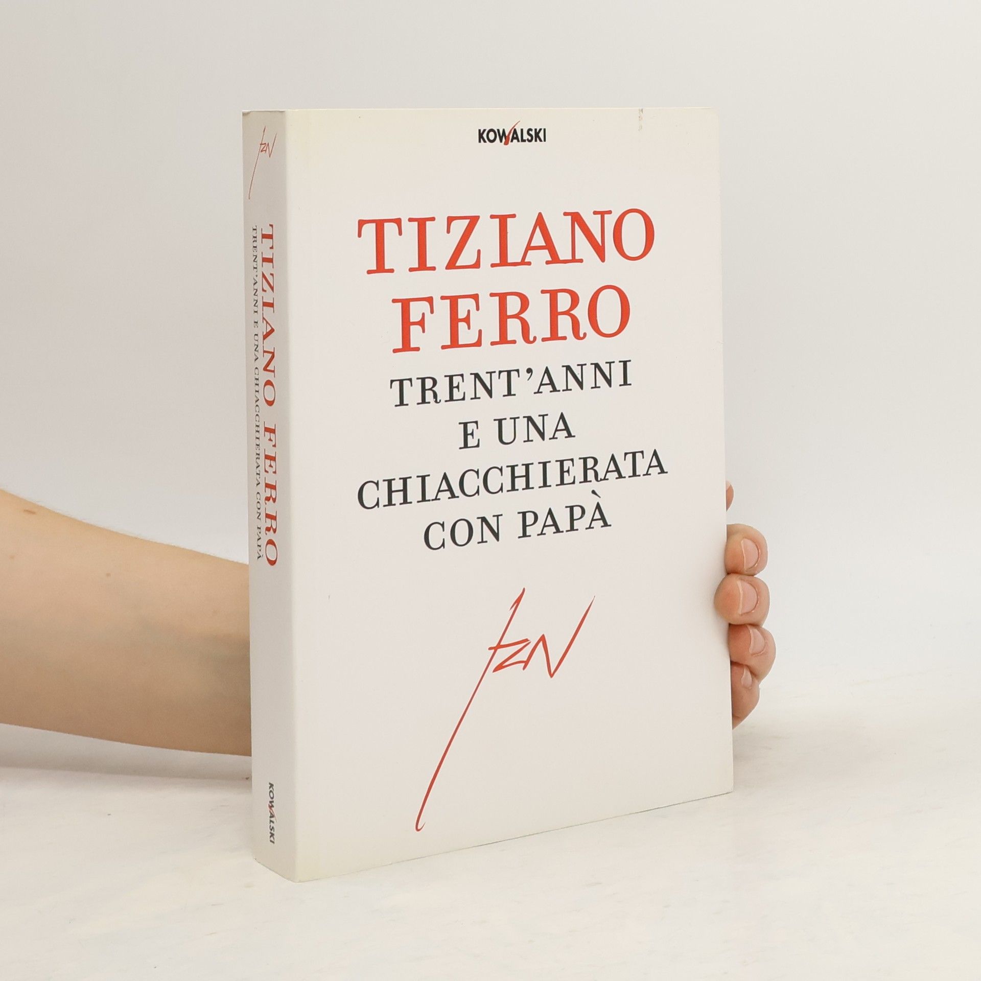 Tiziano Ferro Trent'anni e una chiacchierata con papà