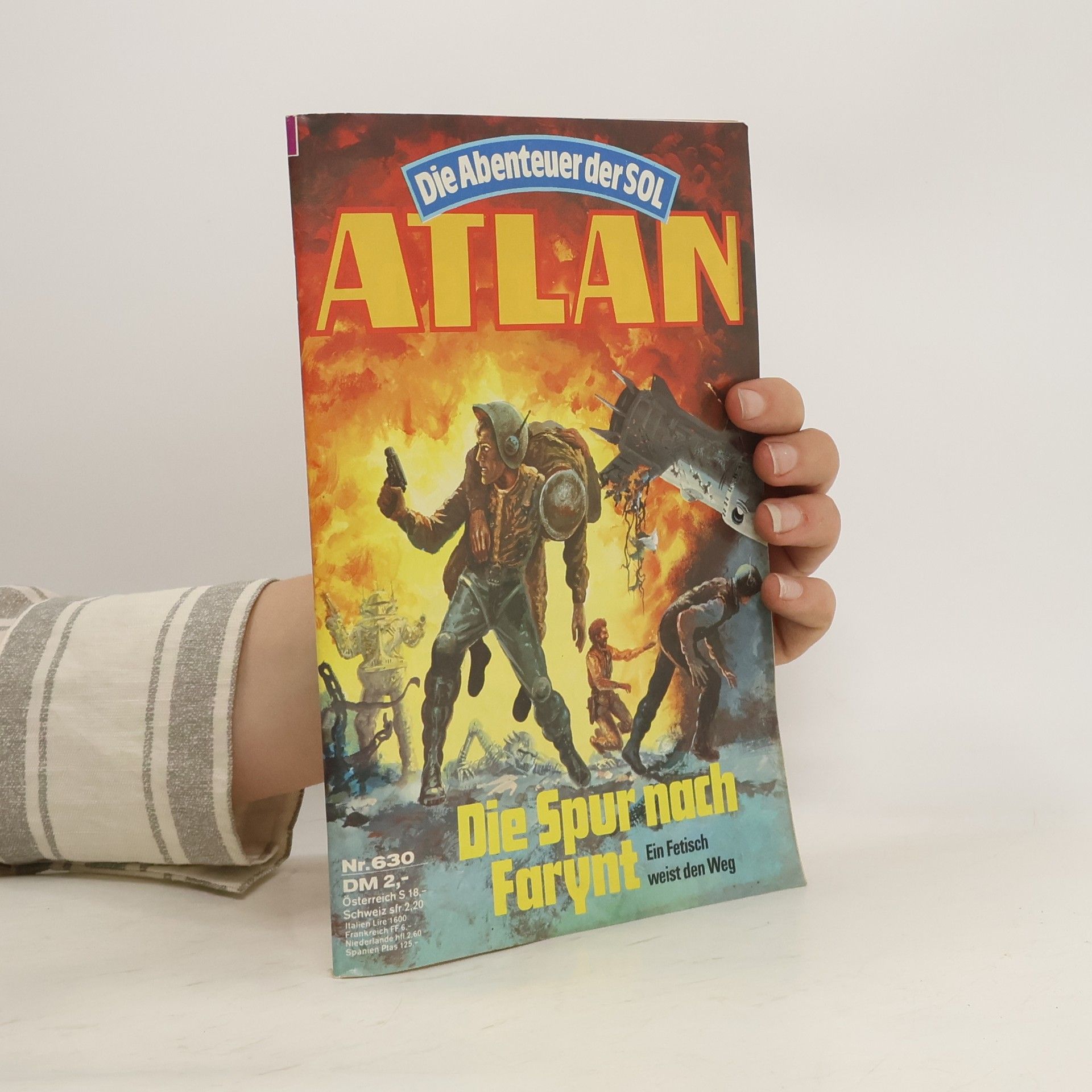Horst Hoffmann Atlan 630. Die Spur nach Farynt
