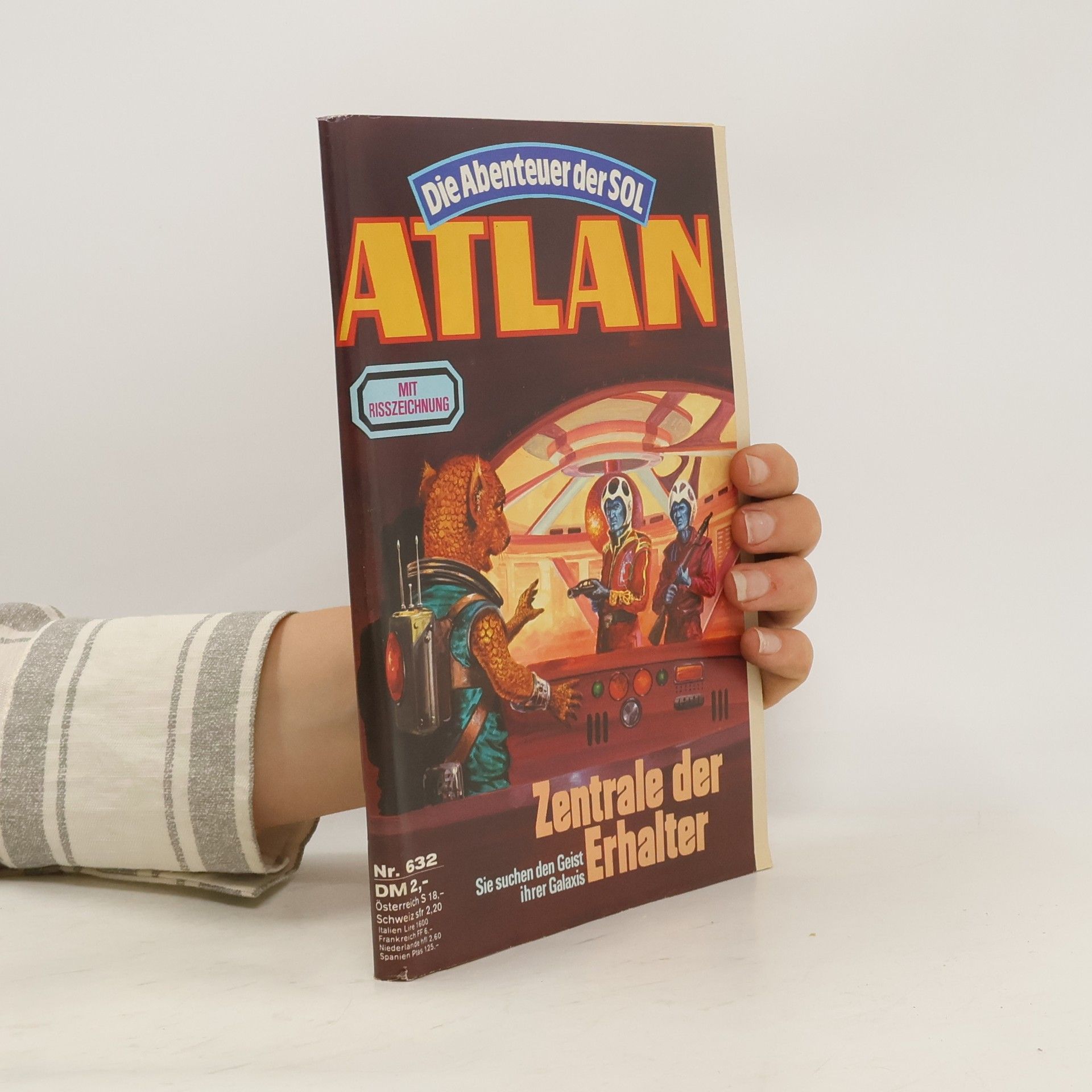 Peter Griese Atlan 632. Zentrale der Erhalter