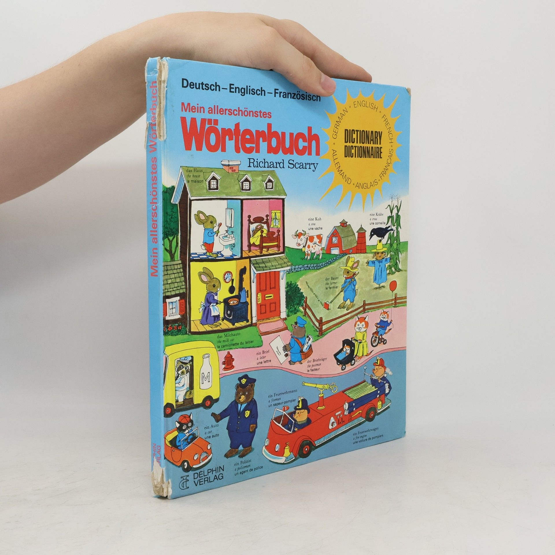 Kolektiv autorů Mein allerschönstes Wörterbuch - mit mehr als 1200 bunten Zeichnungen und Wörten - Deutsch, English, Französisch