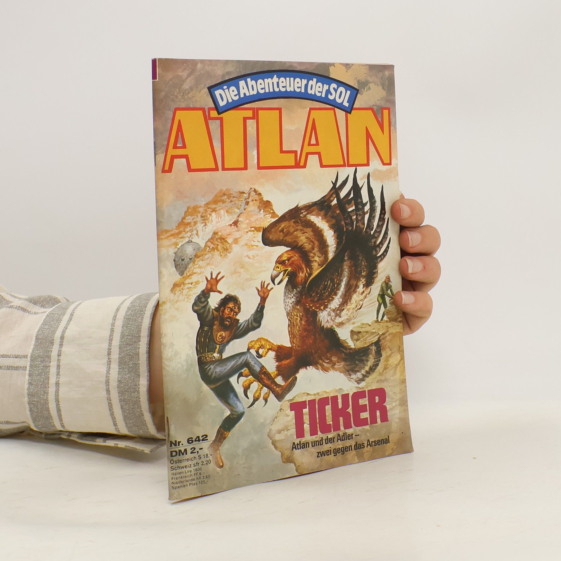 Kurt Mahr Atlan 642. Ticker