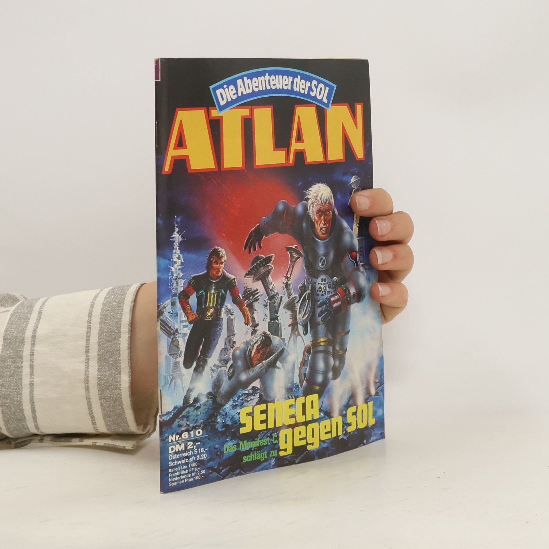 Horst Hoffmann Atlan 610. SENECA gegen SOL