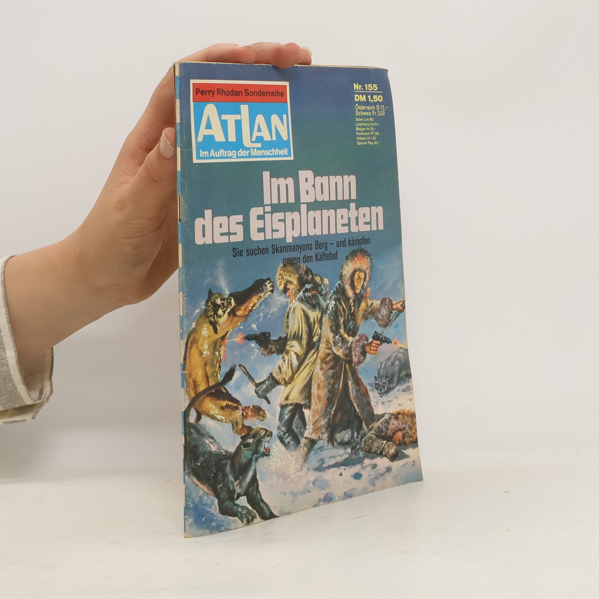 Hanns Kneifel Atlan 155. Im Bann des Eisplaneten