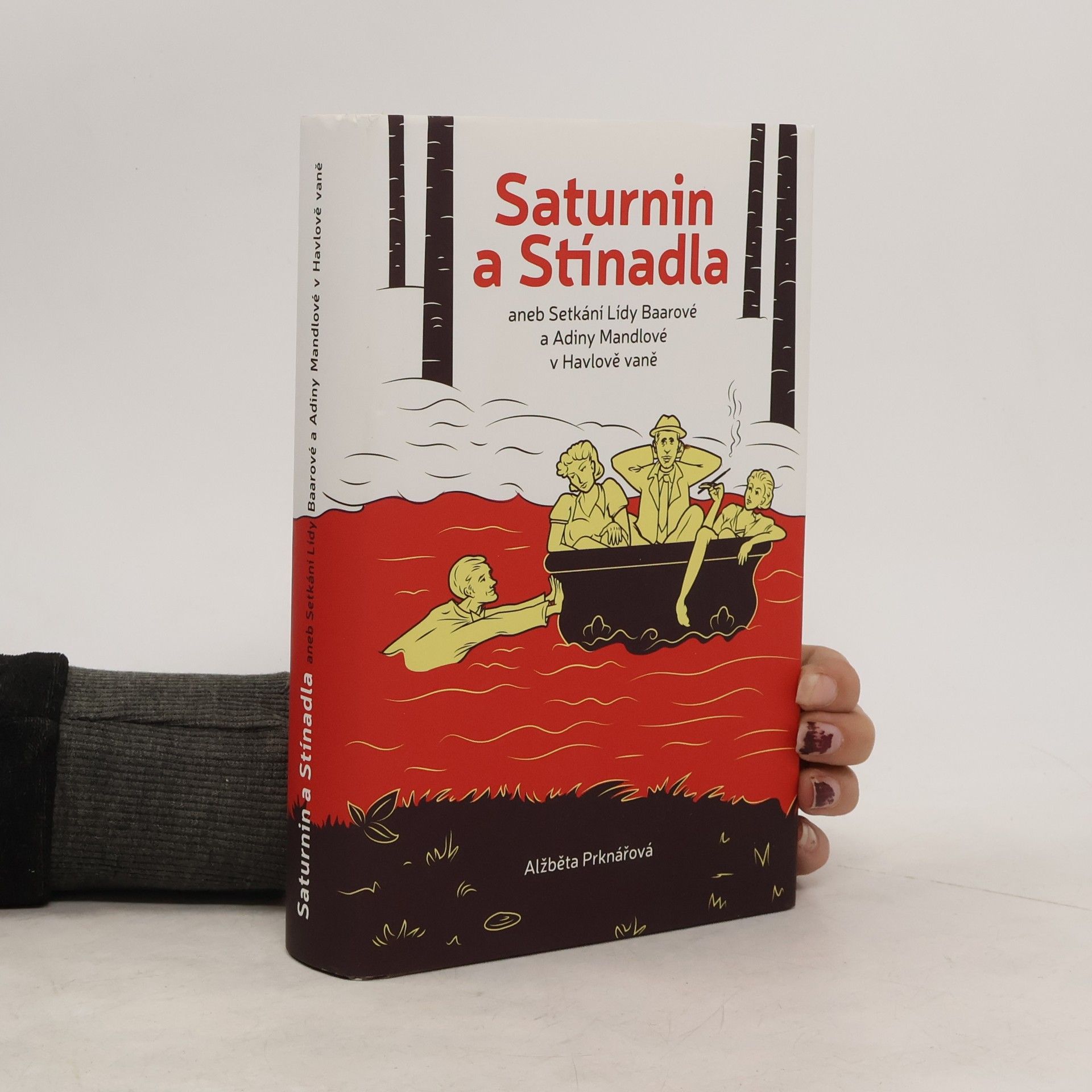 Saturnin a Stínadla, aneb, Setkání Lídy Baarové a Adiny Mandlové v Havlově vaně