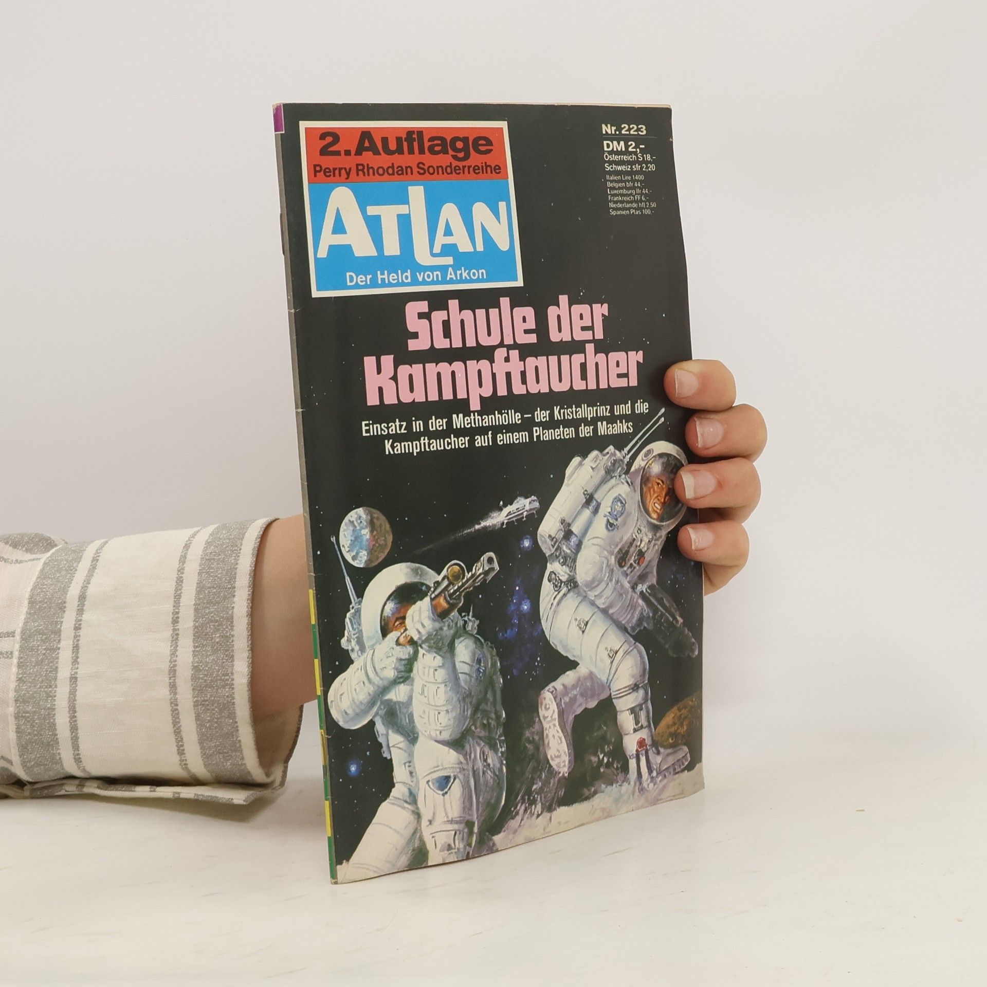 Hanns Kneifel Der Held von Arkon. Atlan 223. Schule der Kampftaucher