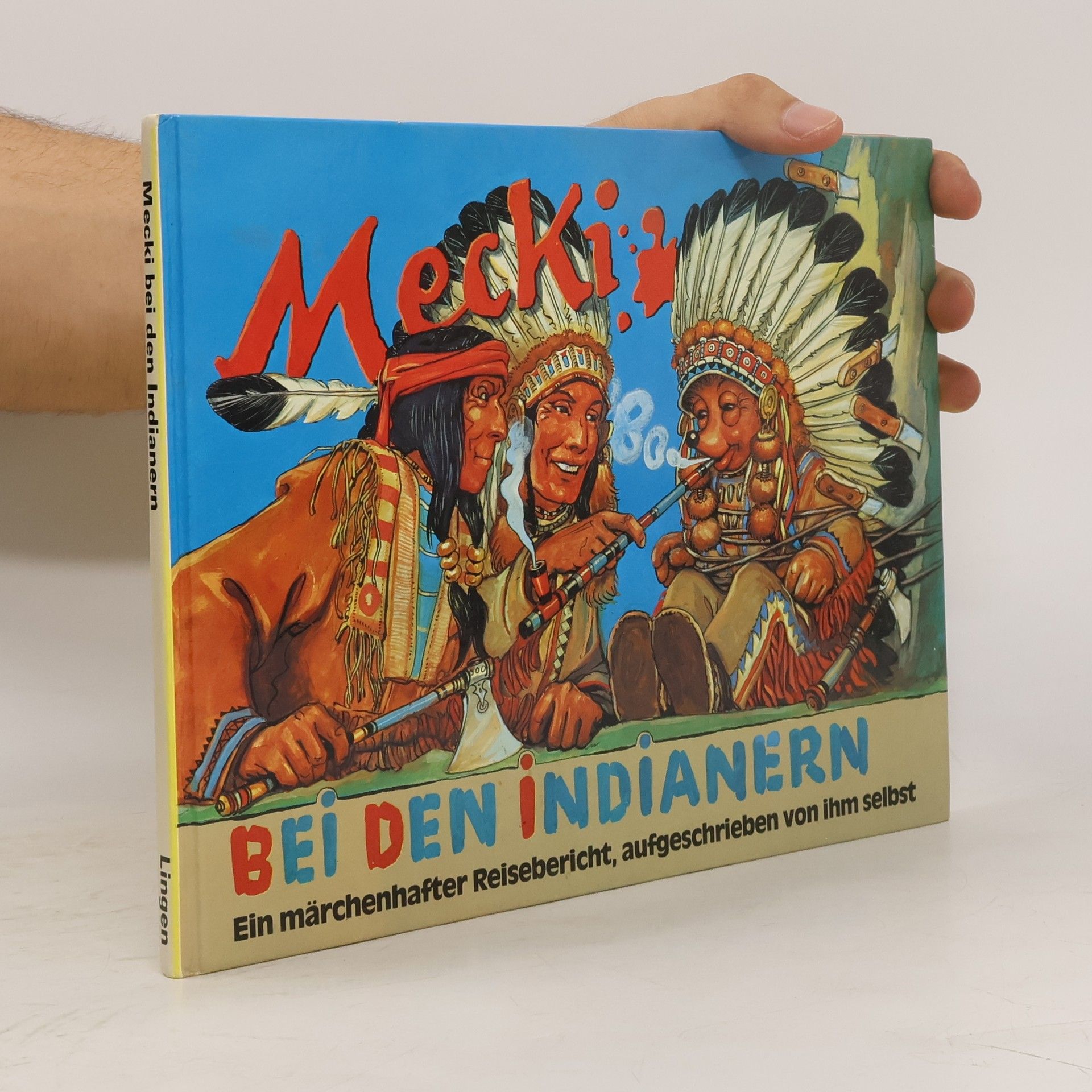 Kolektiv autorů Mecki bei den Indianern