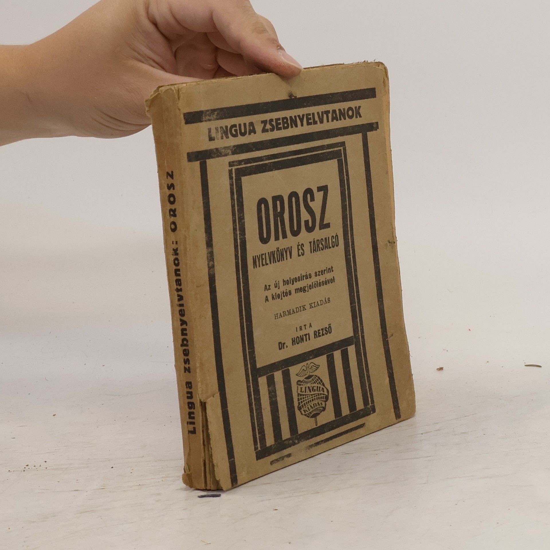 Harmadik Kiadás Lingua Zsebnyelvtanok. Orosz