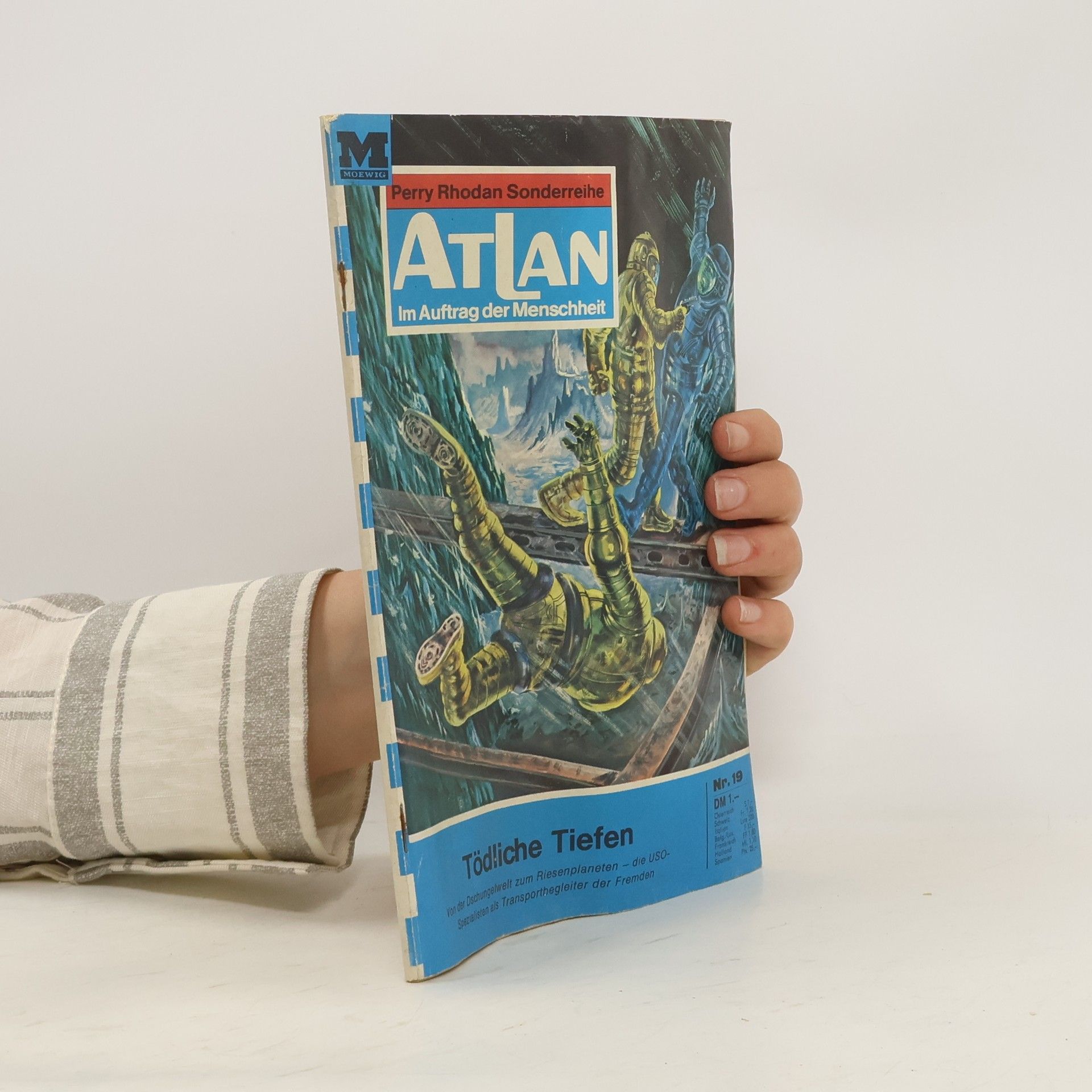 H G Francis Atlan 19. Tödliche Tiefen