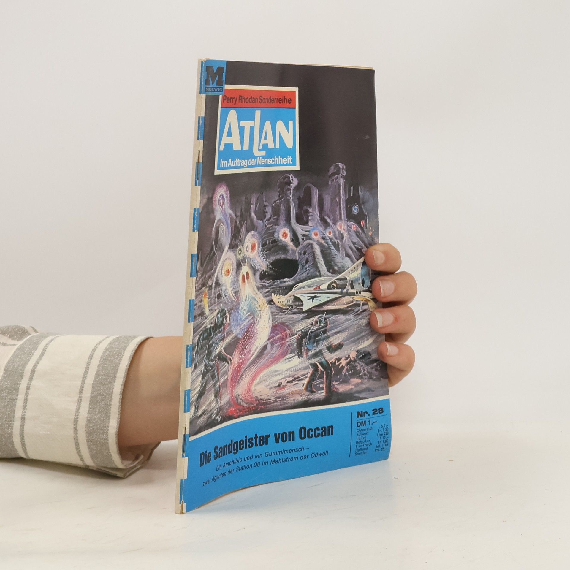 Ernst Vlcek Im Auftrag der Menschheit. Atlan 28. Die Sandgeister von Occan