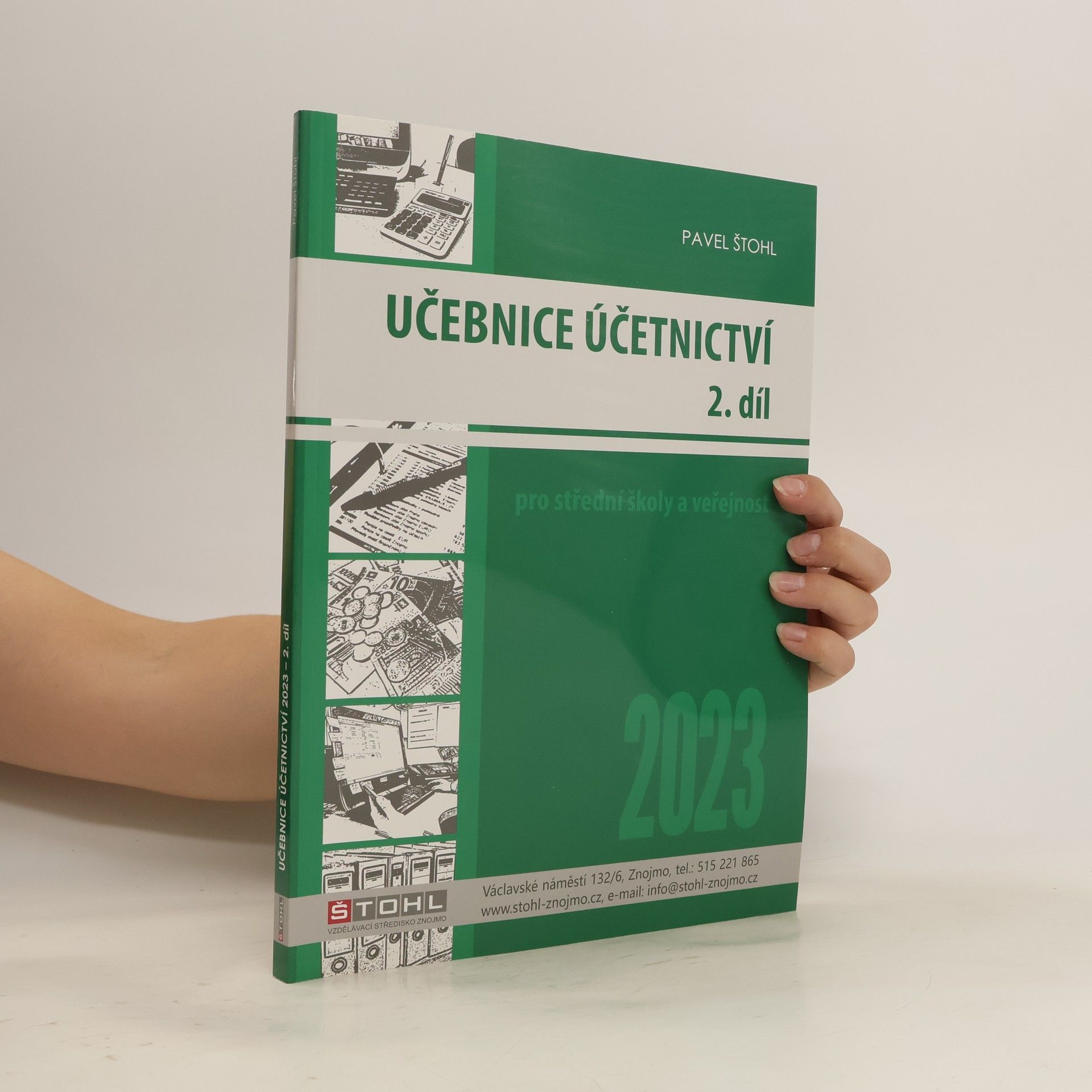 Pavel Štohl Učebnice Účetnictví II. díl 2023