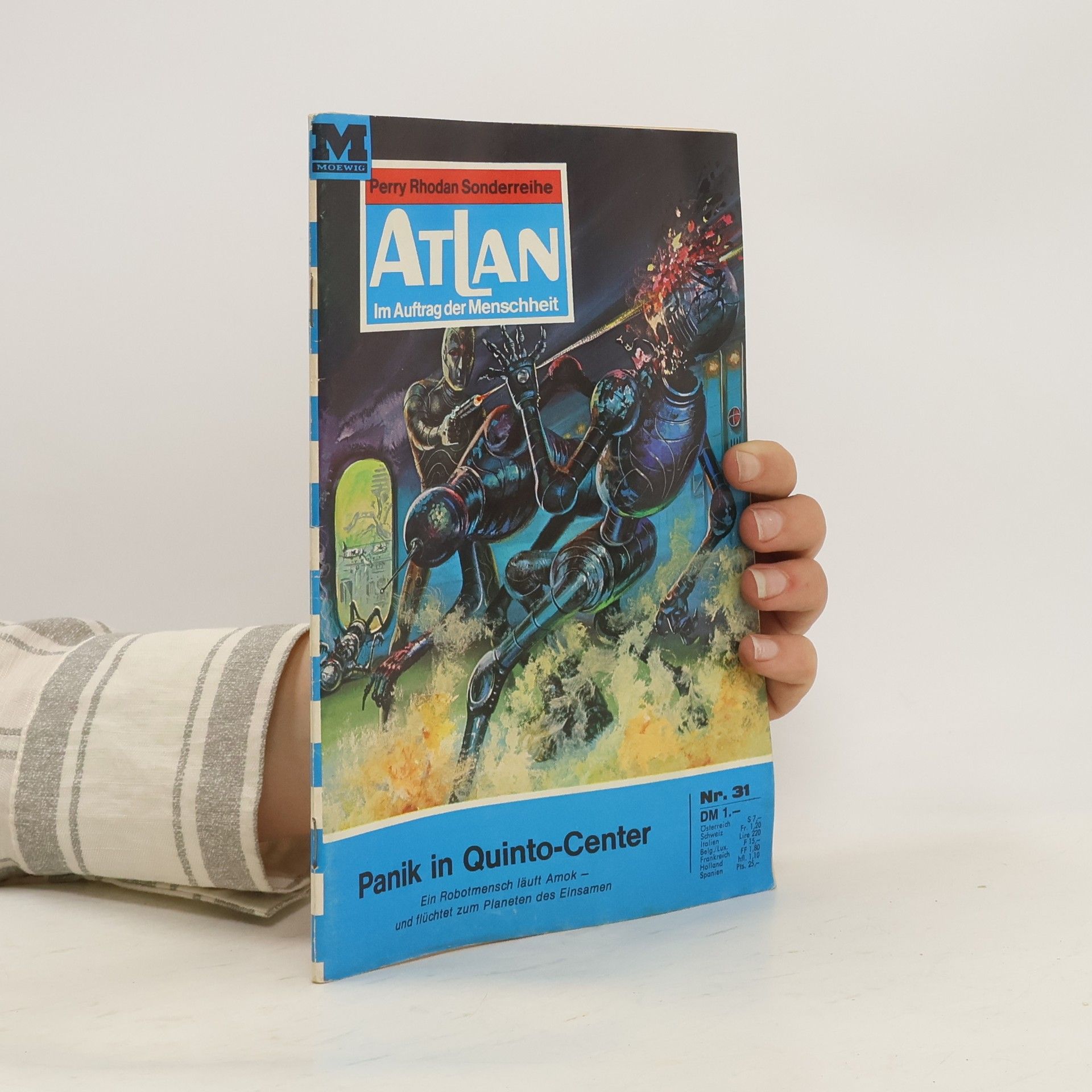 Hans Kneifel Atlan 31. Panik in Quinto-Center