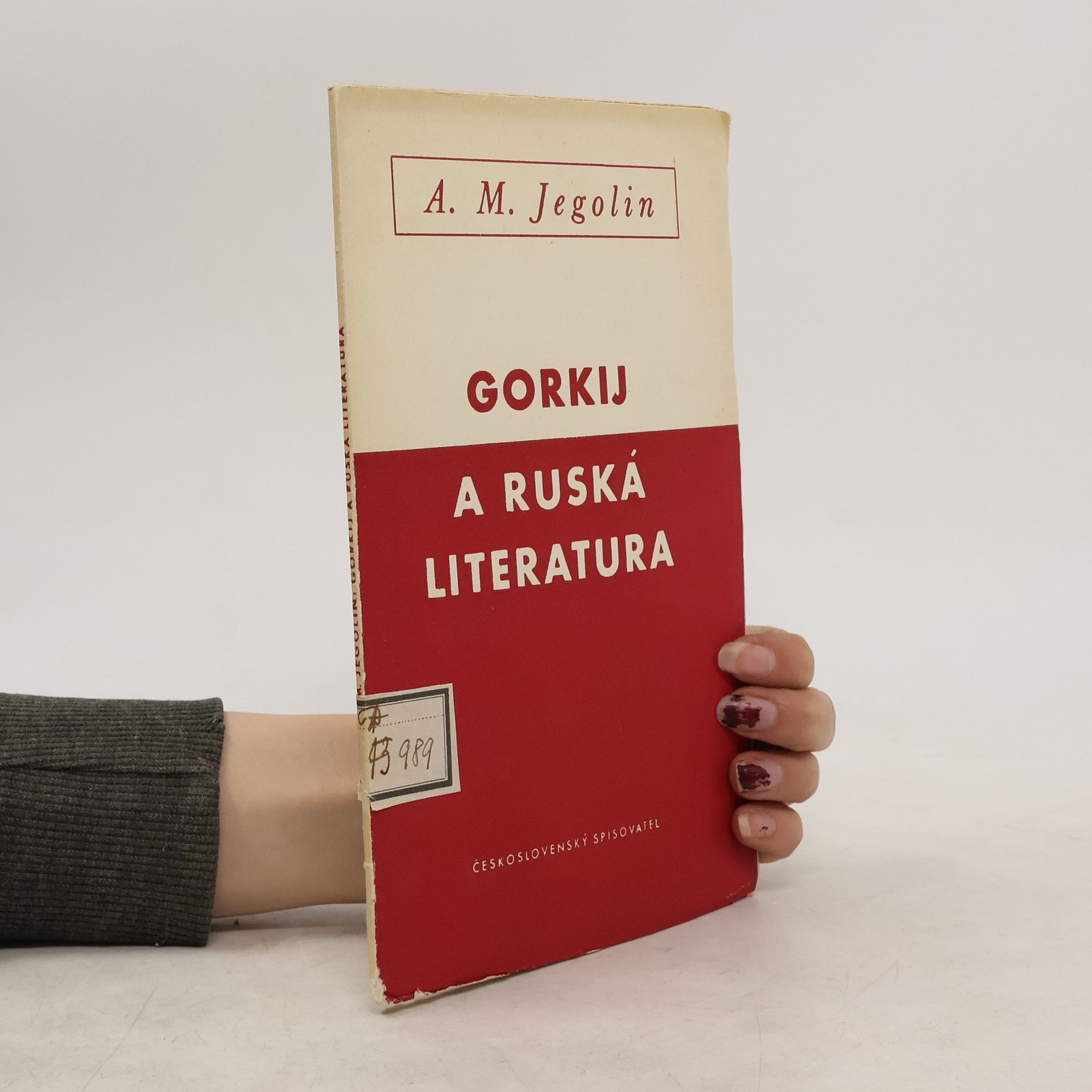 Aleksandr Michajlovič Jegolin Gorkij a ruská literatura