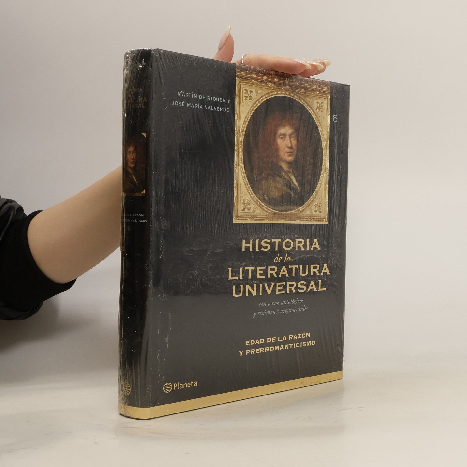 José María Valverde Historia de la literatura universal 6. Con textos antológicos y resúmenes argumentales