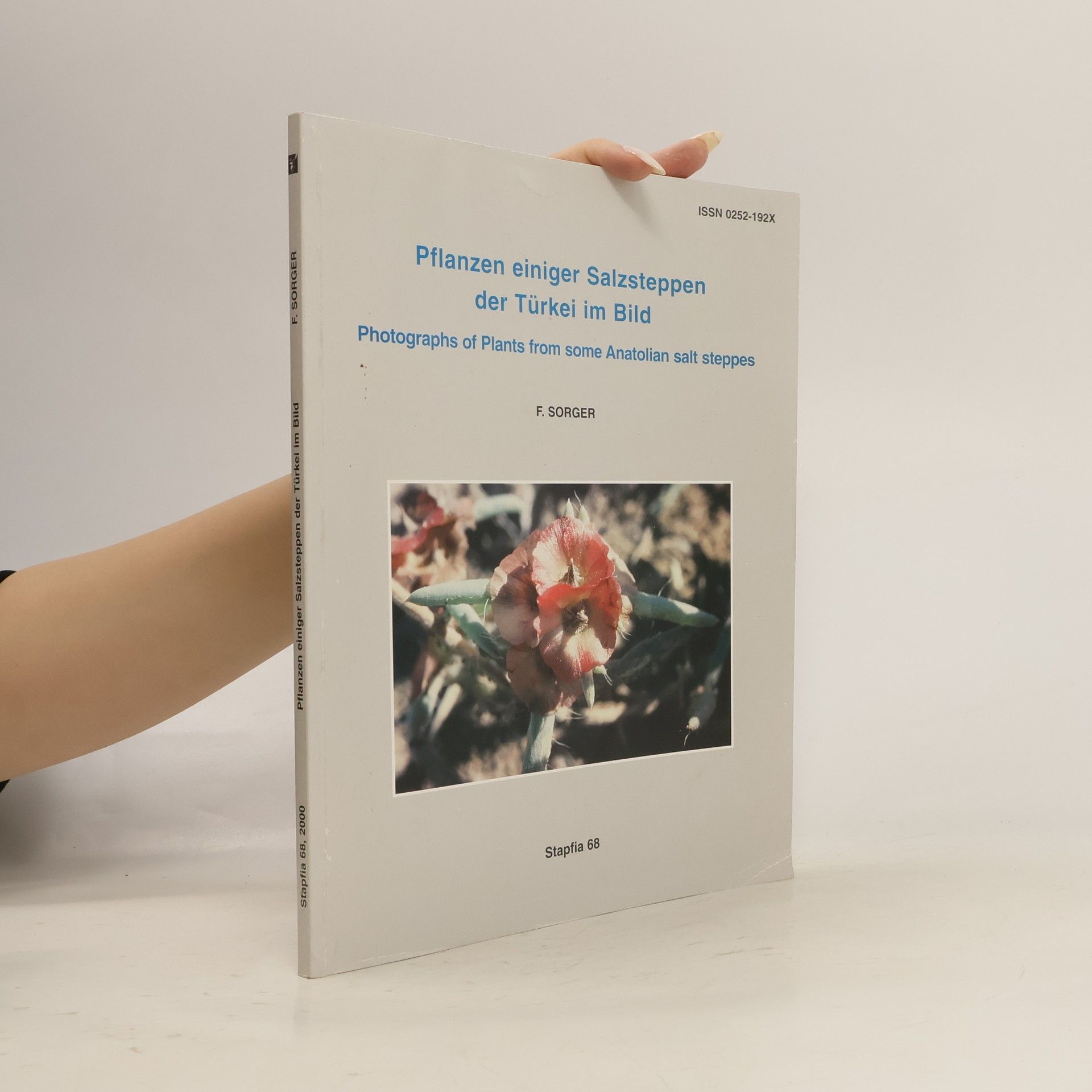 Pflanzen einiger Salzsteppen der Türkei im Bild