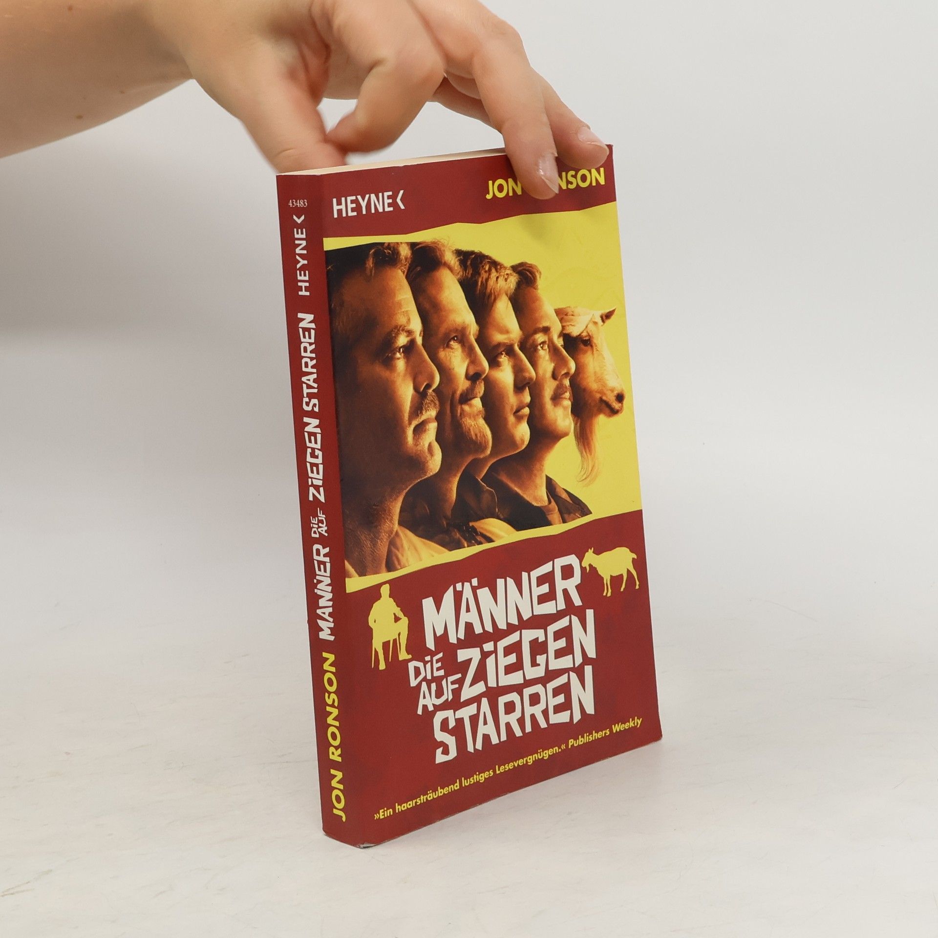 Jon Ronson Männer, die auf Ziegen starren