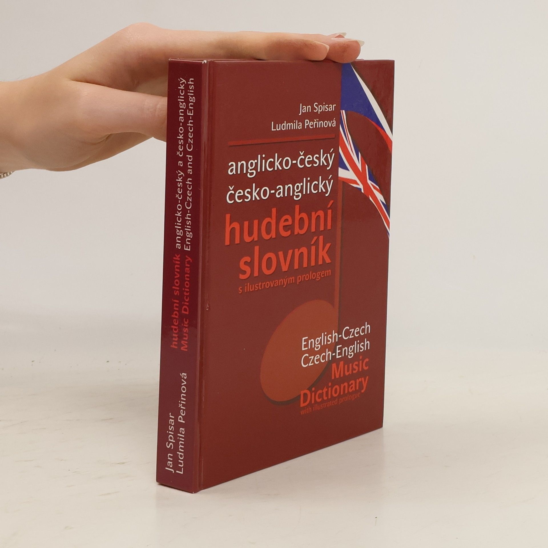 Jan Spisar Anglicko-český a česko-anglický hudební slovník s ilustrovaným prologem