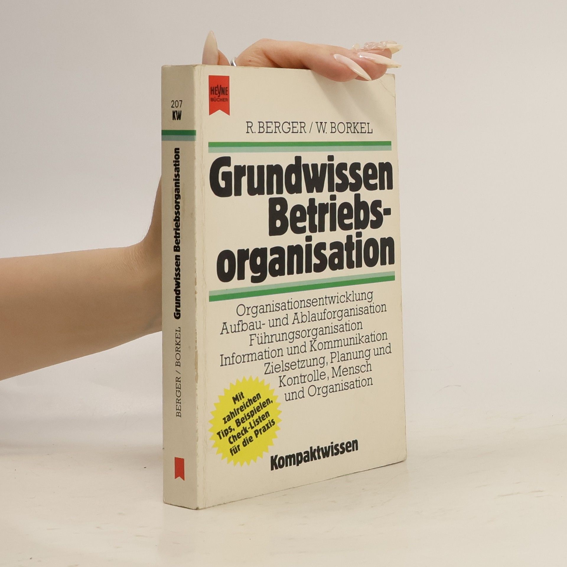 Reimund Berger Grundwissen Betriebsorganisation