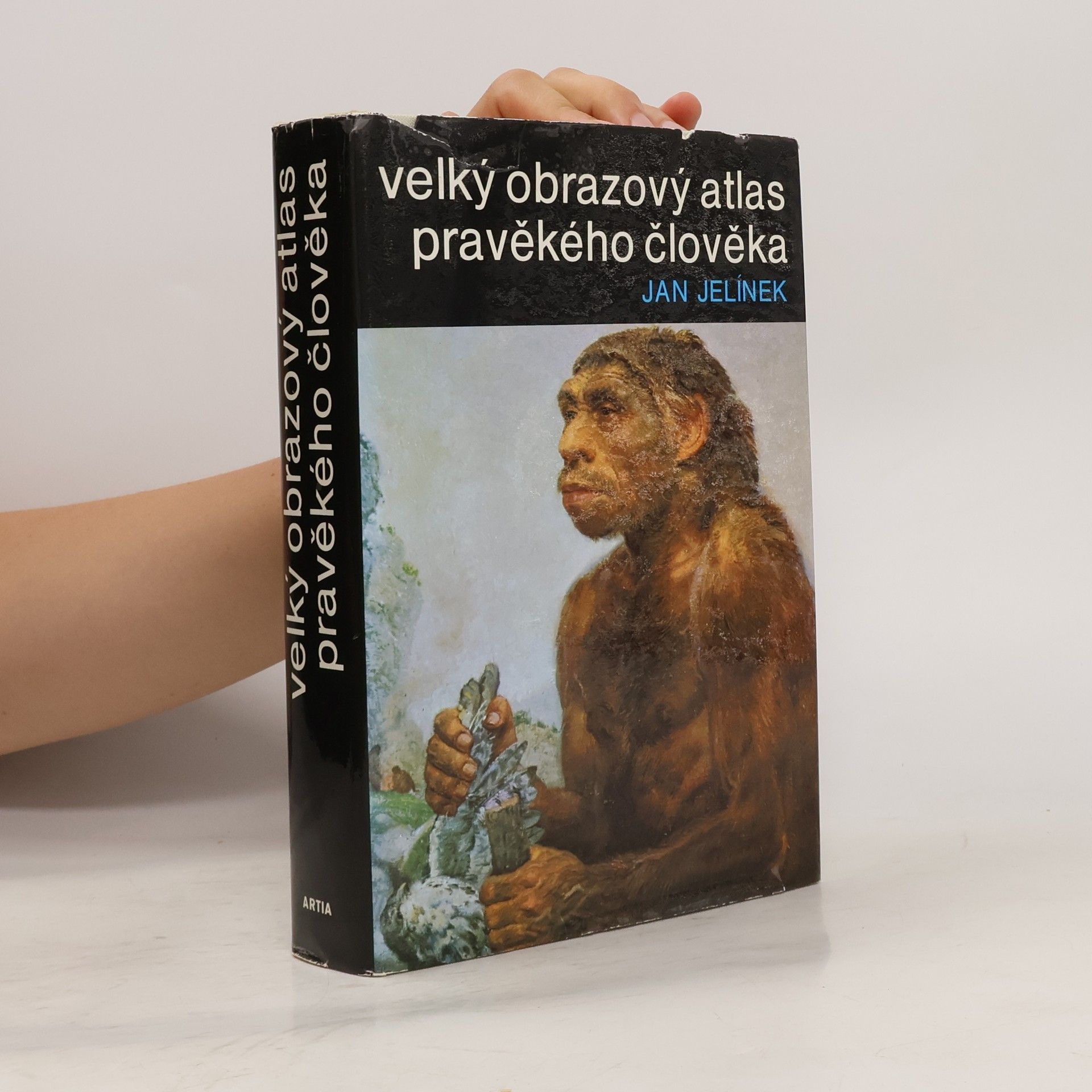 Jan Jelínek Velký obrazový atlas pravěkého člověka