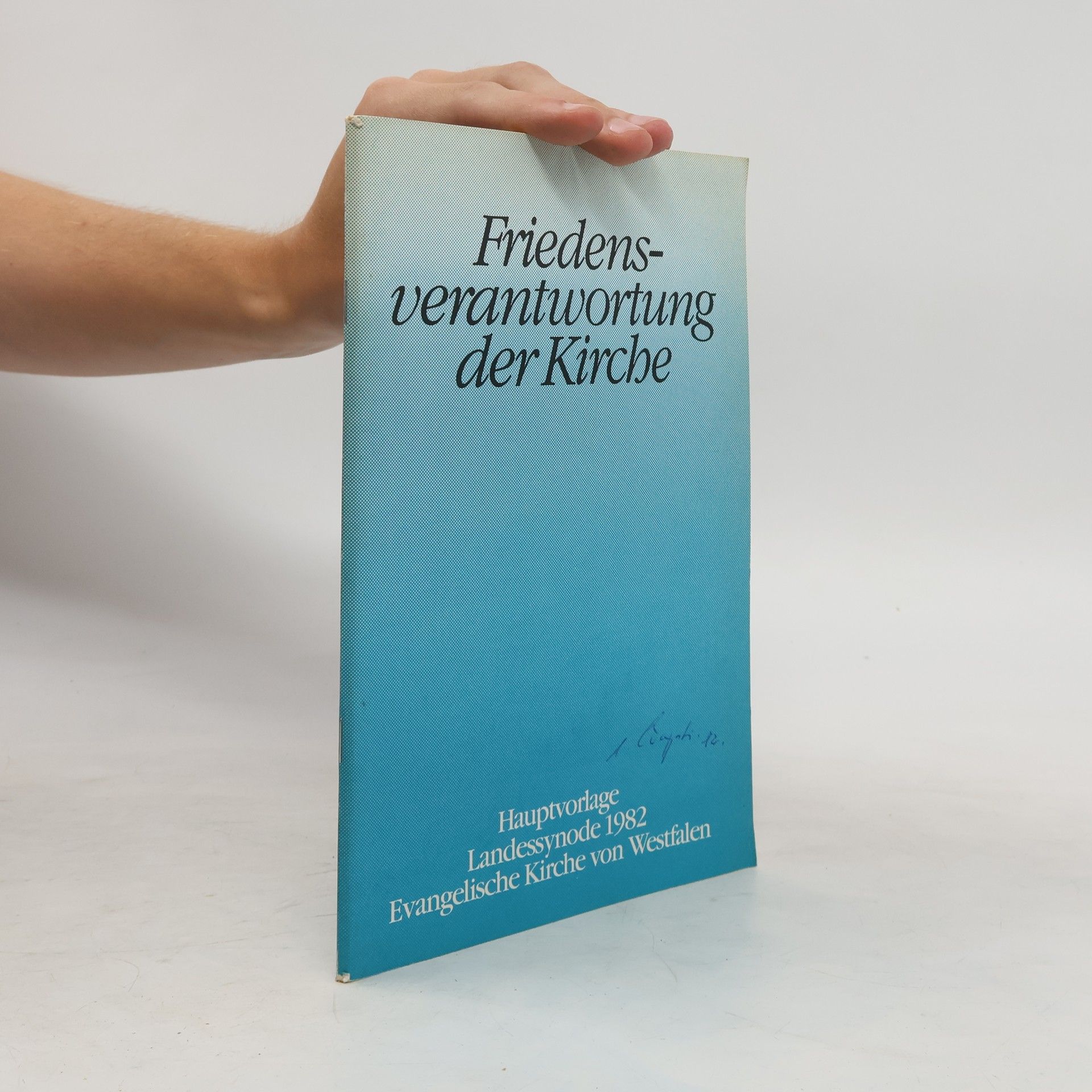 Collectif d'auteurs Friedensverantwortung der Kirche