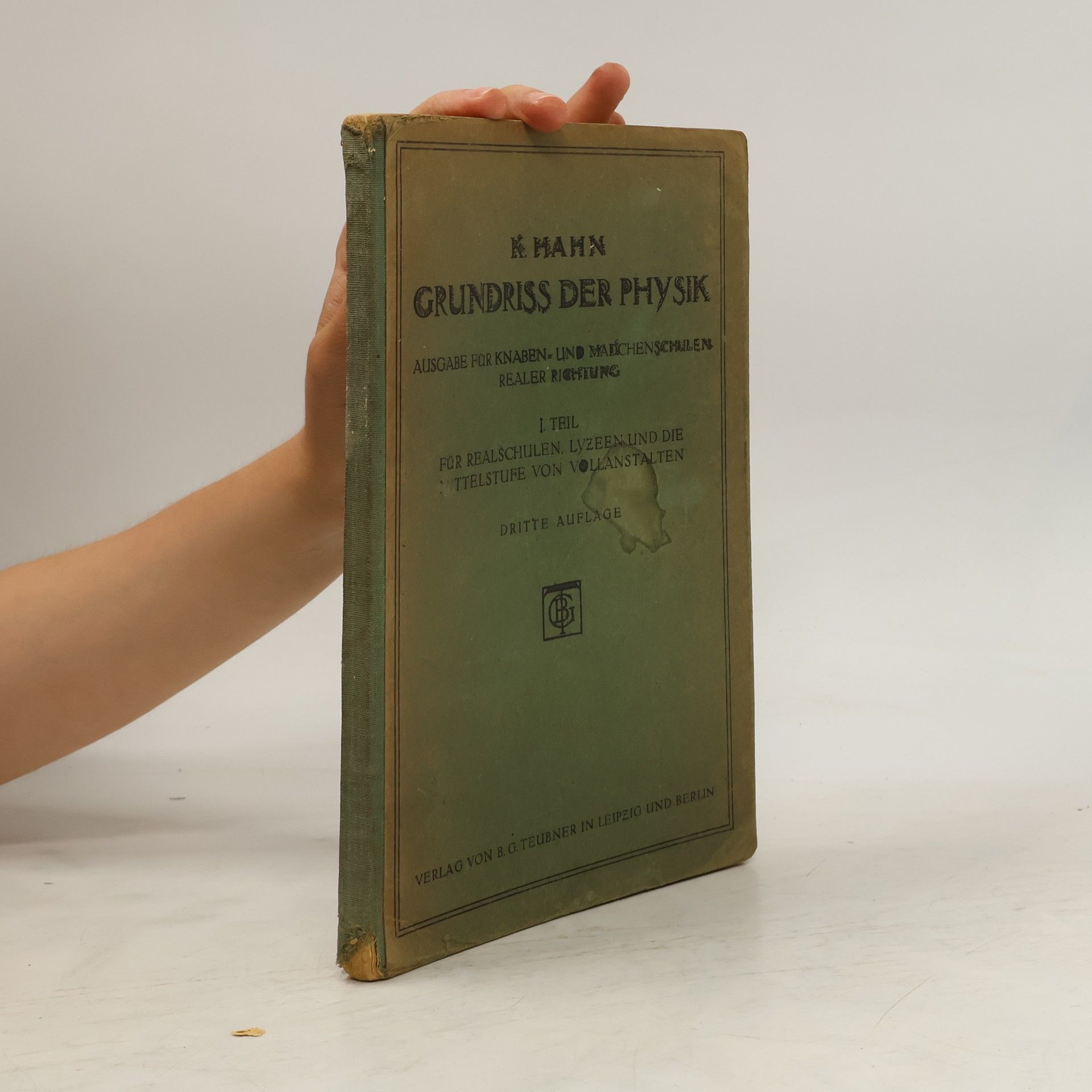 K. Mahn Grundriss der Physik