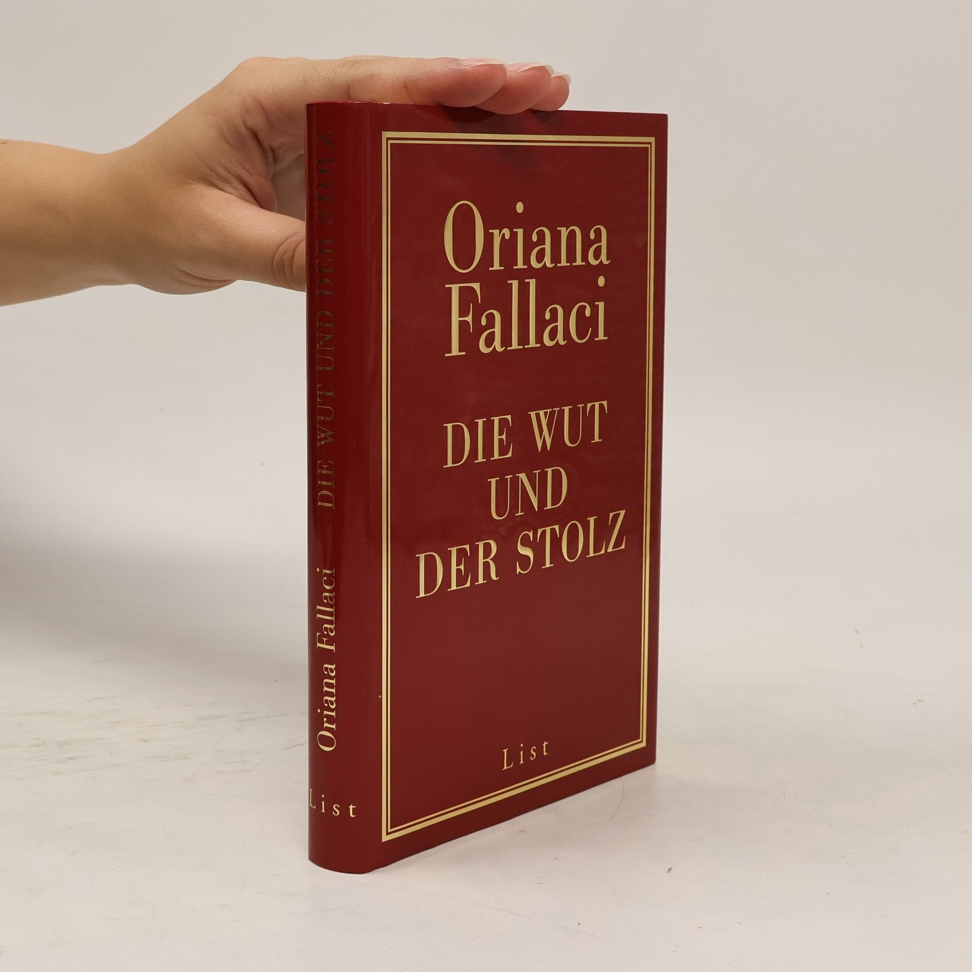 Oriana Fallaci Die Wut und der Stolz