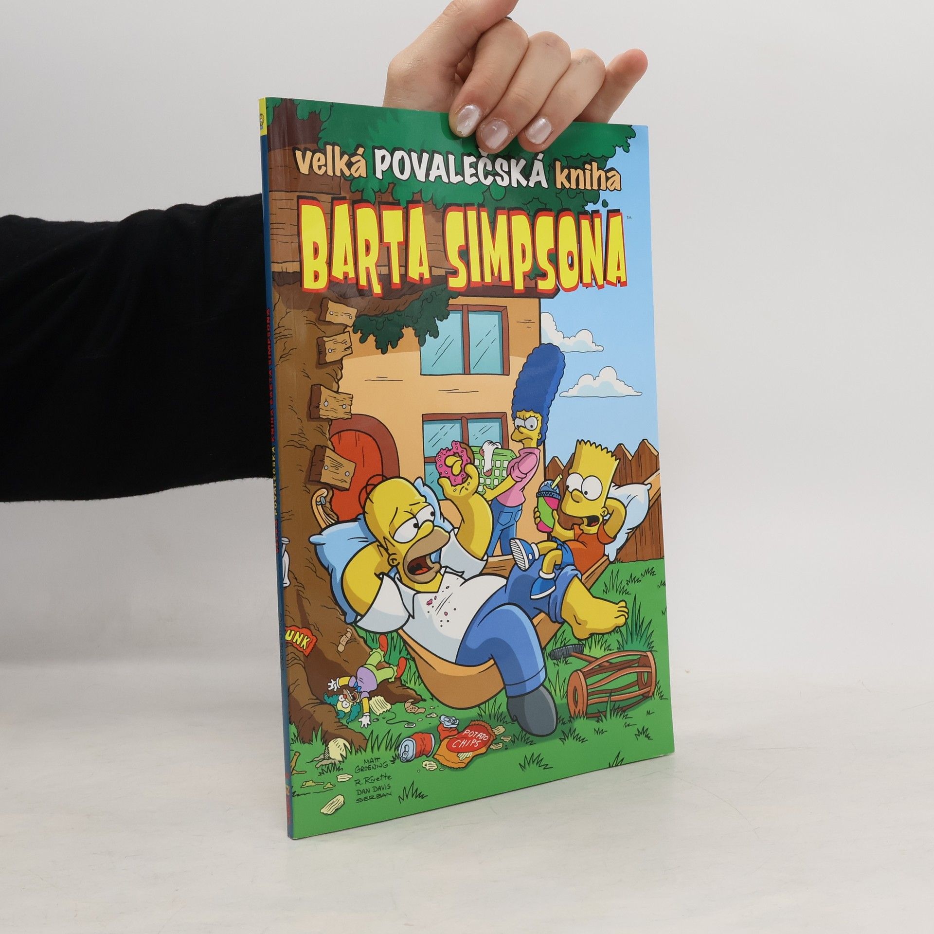 Matt Groening Simpsonovi: Velká povalečská kniha Barta Simpsona