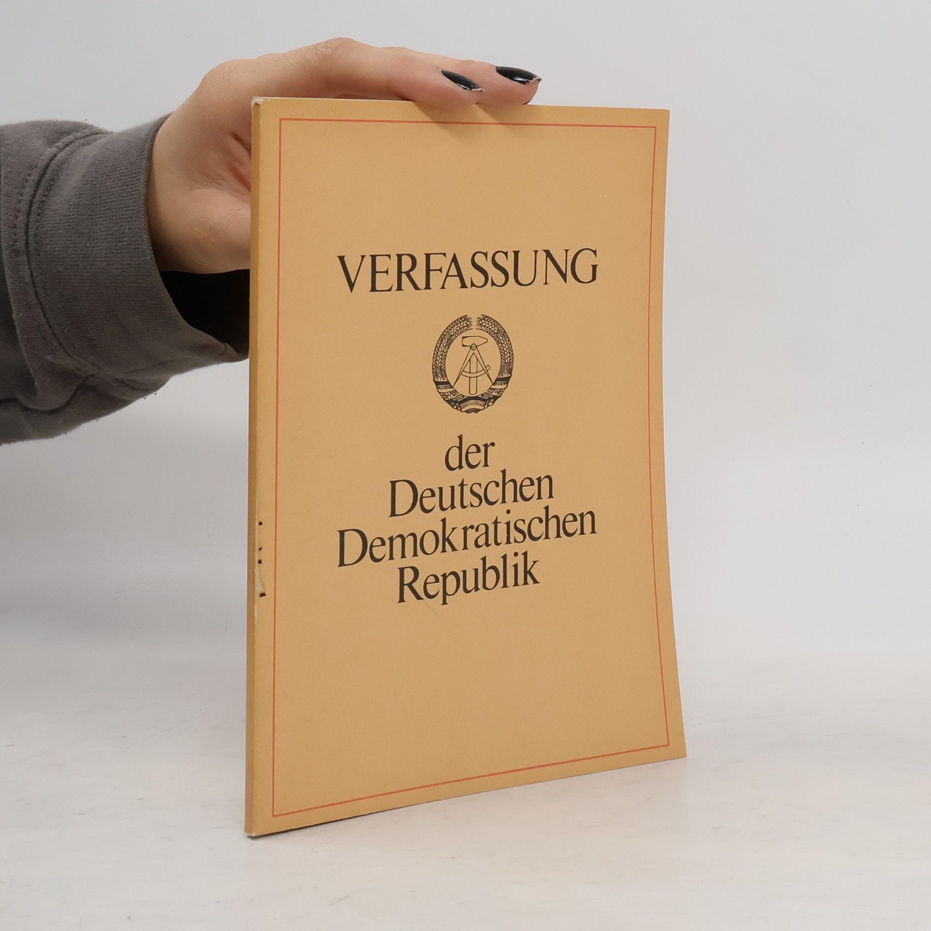 Autorenkollektiv Verfassung der Deutschen Demokratischen Republik