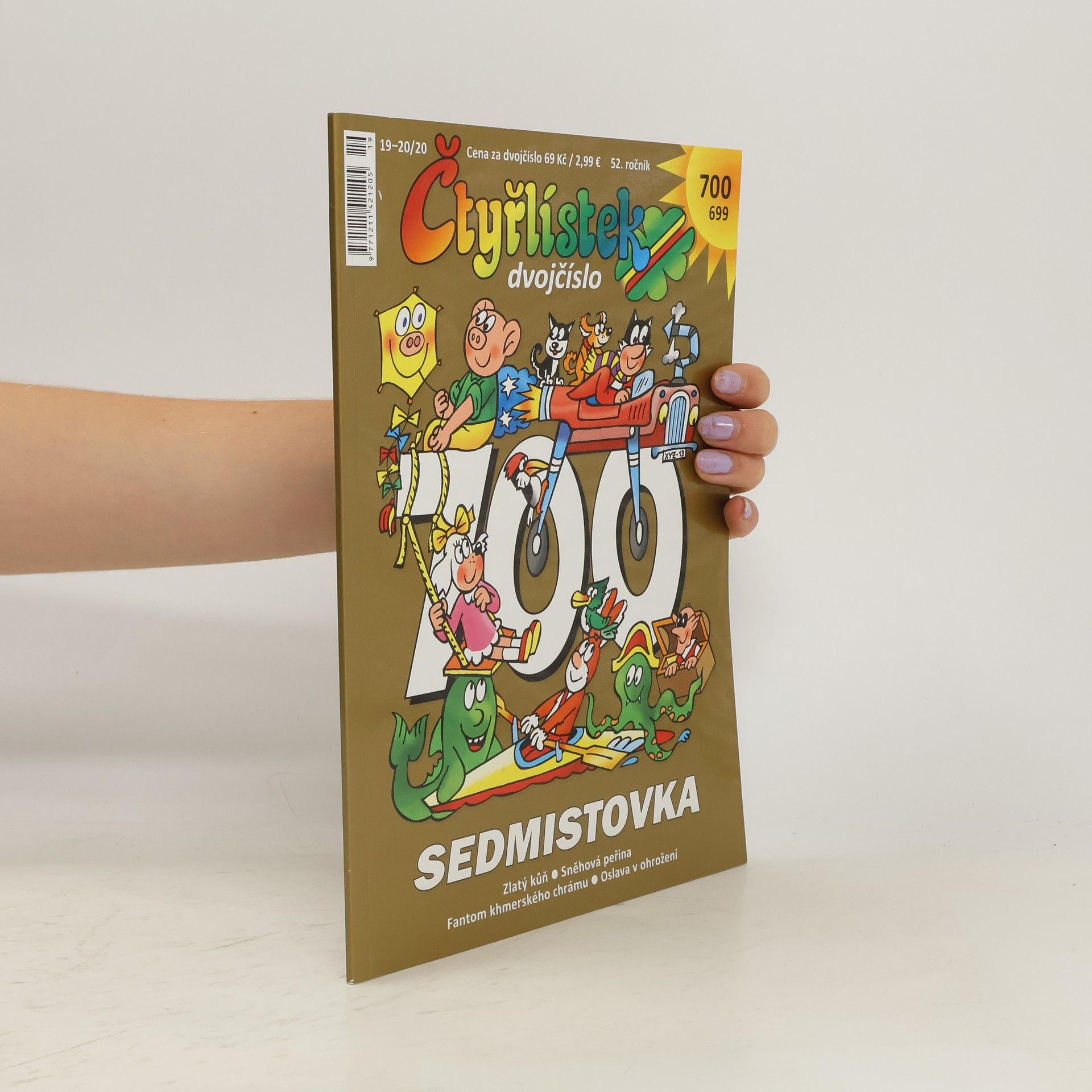 Collectif d'auteurs Čtyřlístek dvojčíslo. 699-700