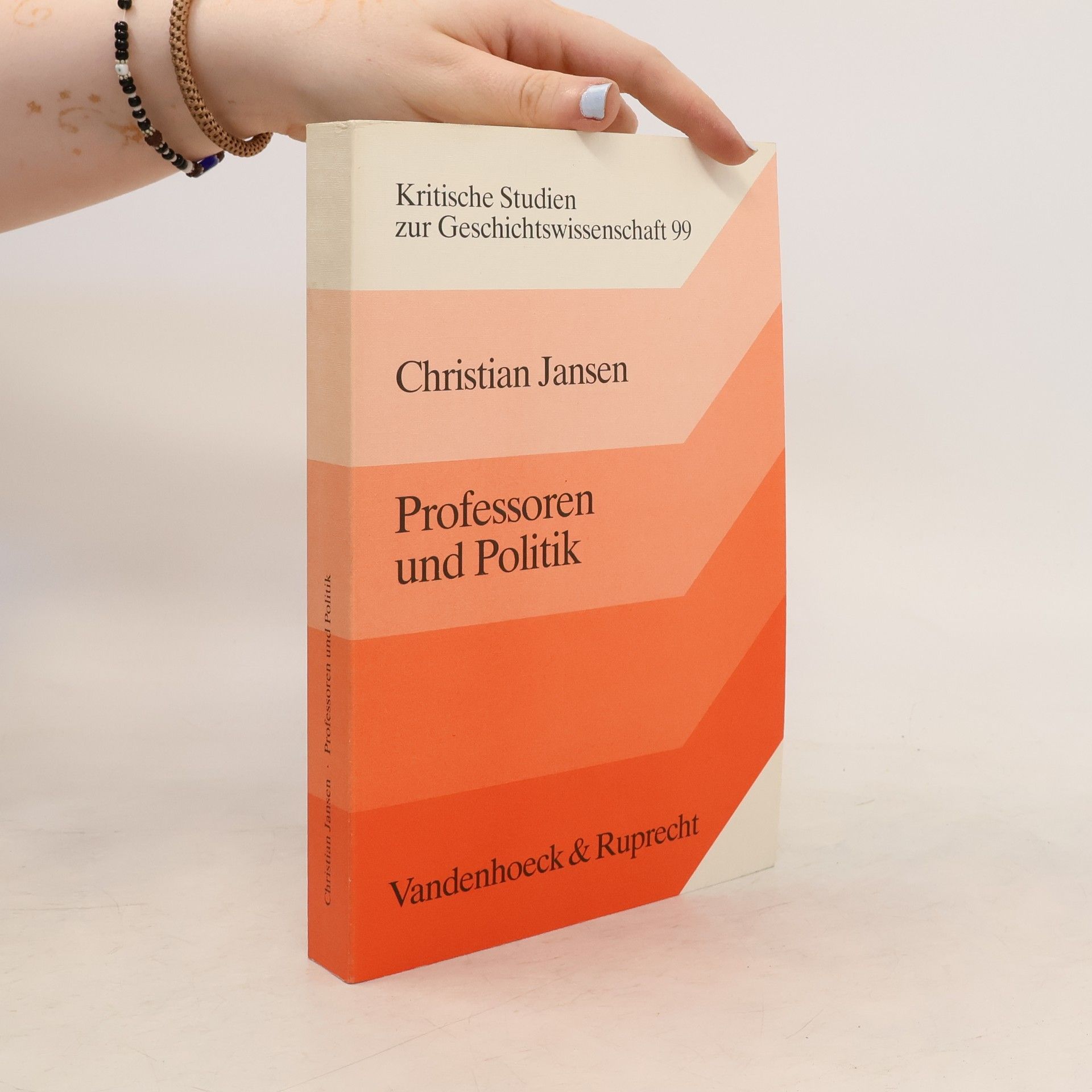 Christian Jansen Professoren und Politik