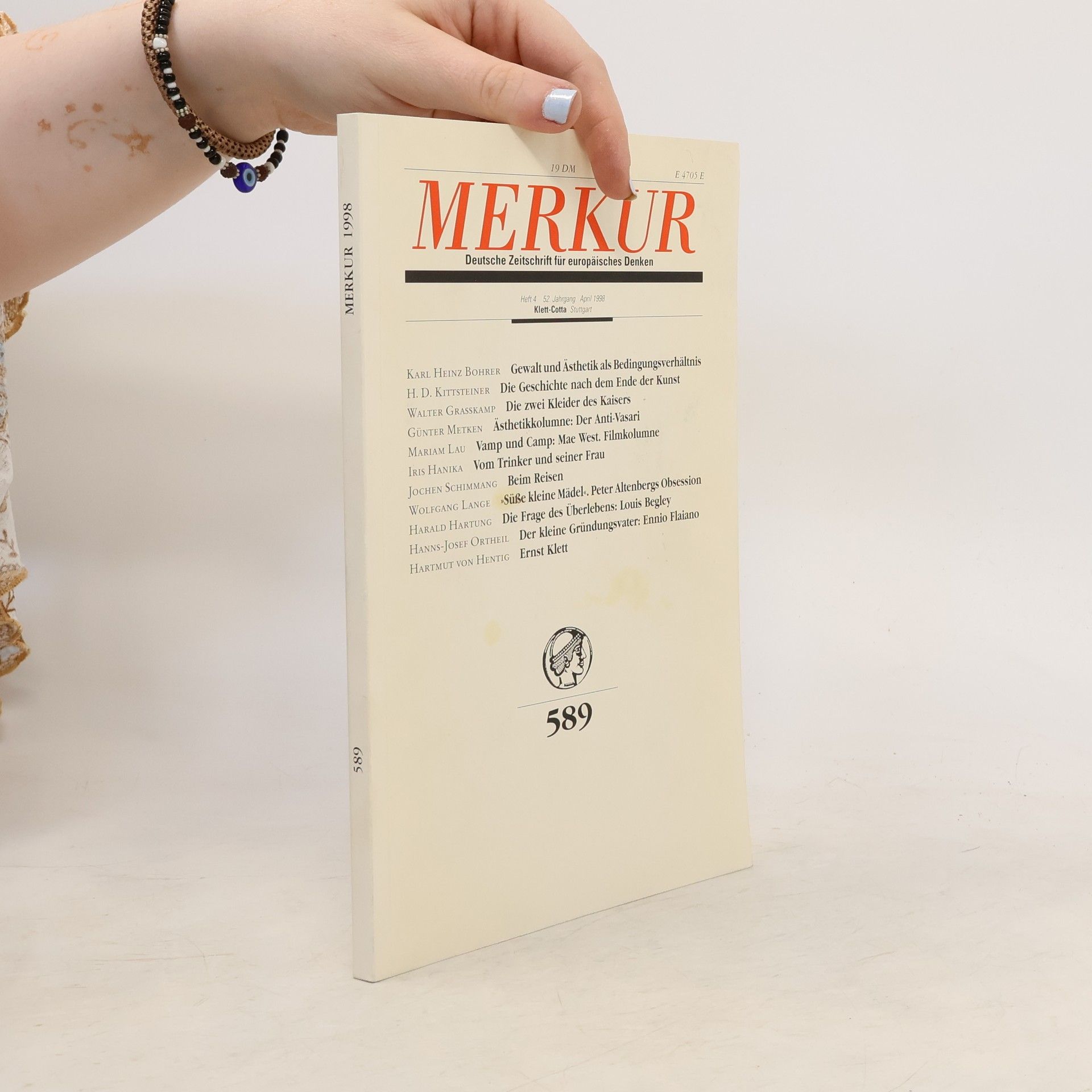 Autores varios Merkur. Deutsche Zeitschrift für europäisches Denken