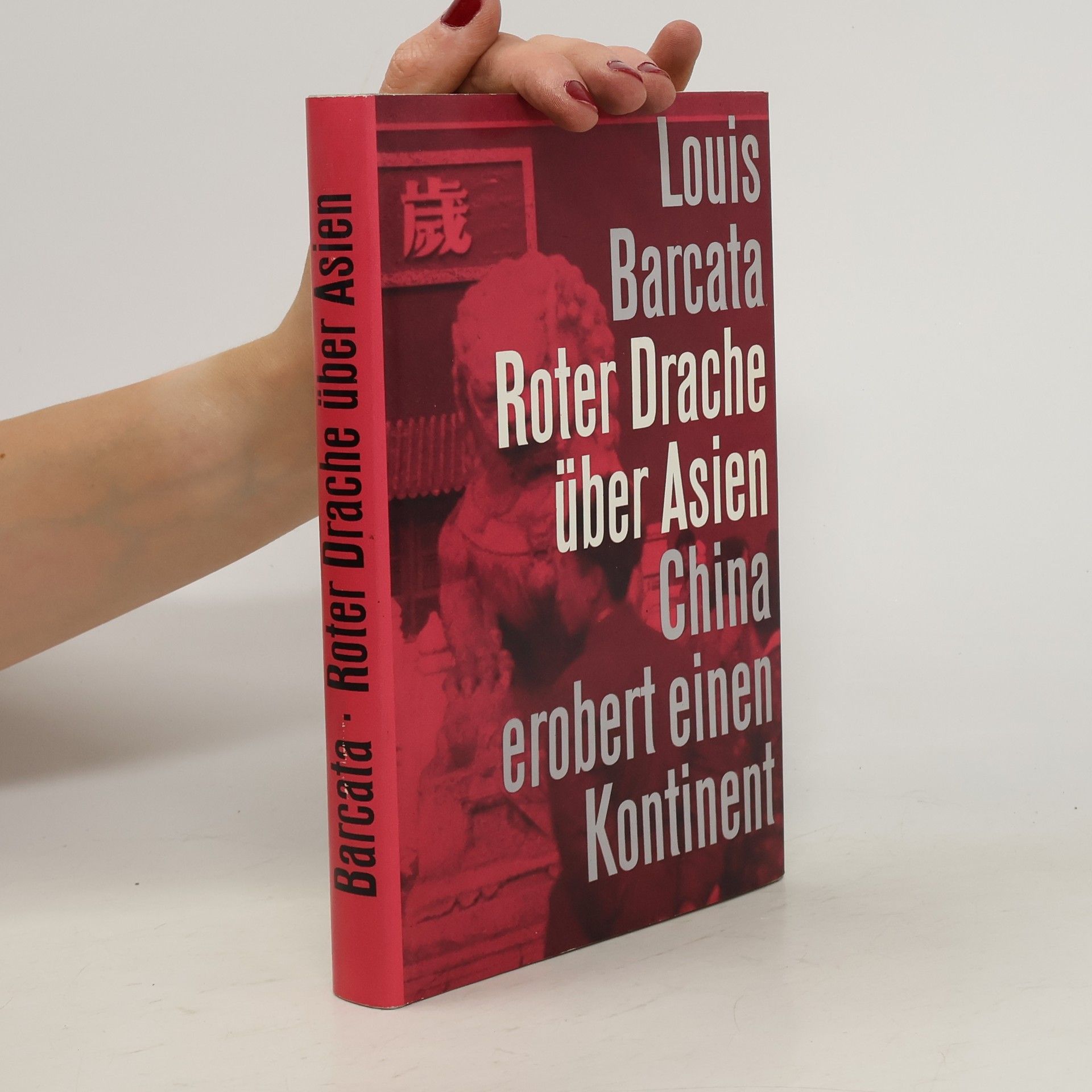 Louis Barcata Roter Drache über Asien