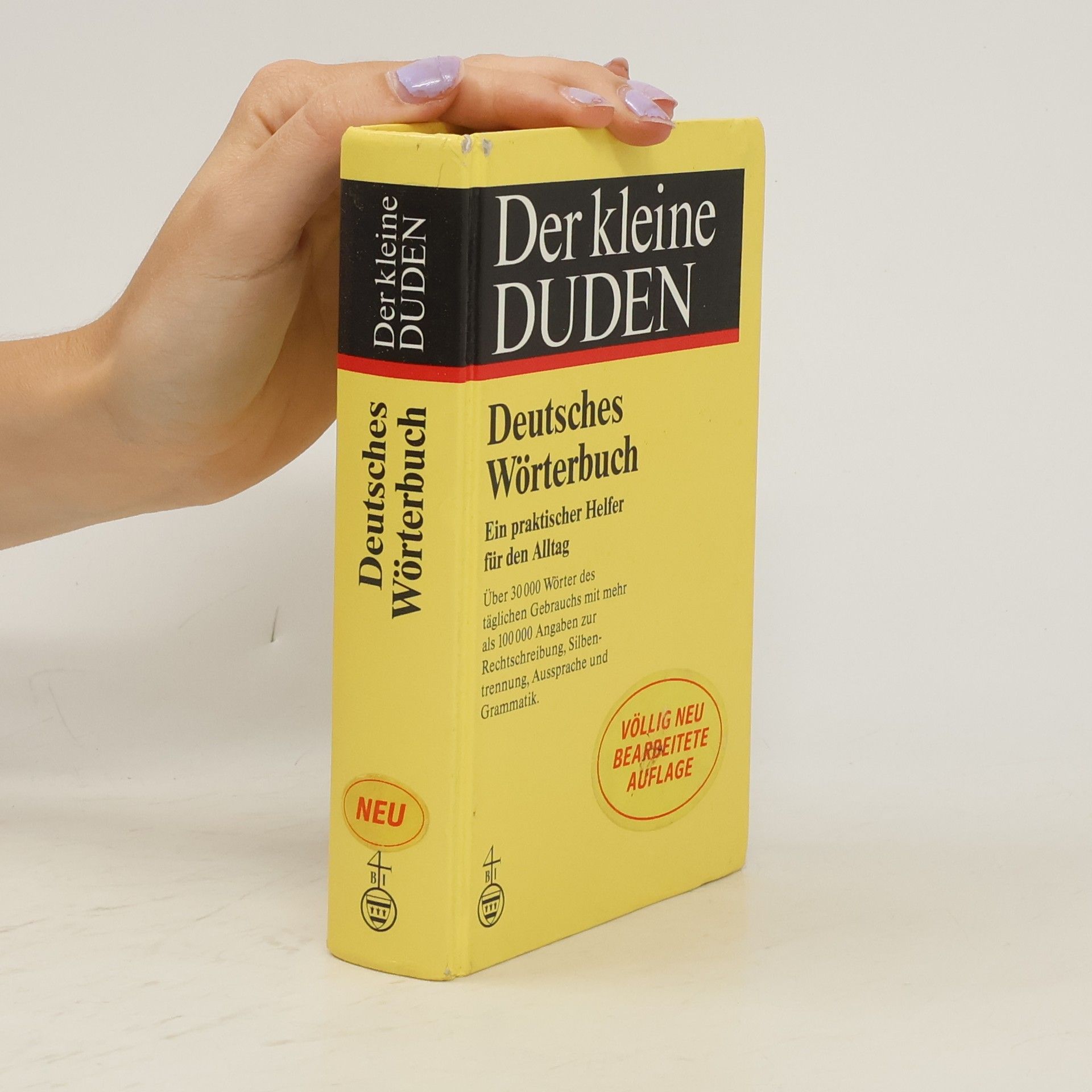 Kolektiv autorů Der kleine Duden. Deutsches Wörterbuch