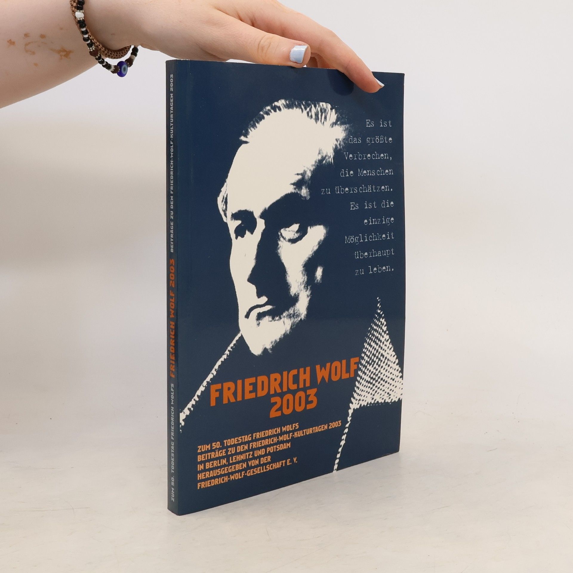 Collectif d'auteurs Friedrich Wolf 2003