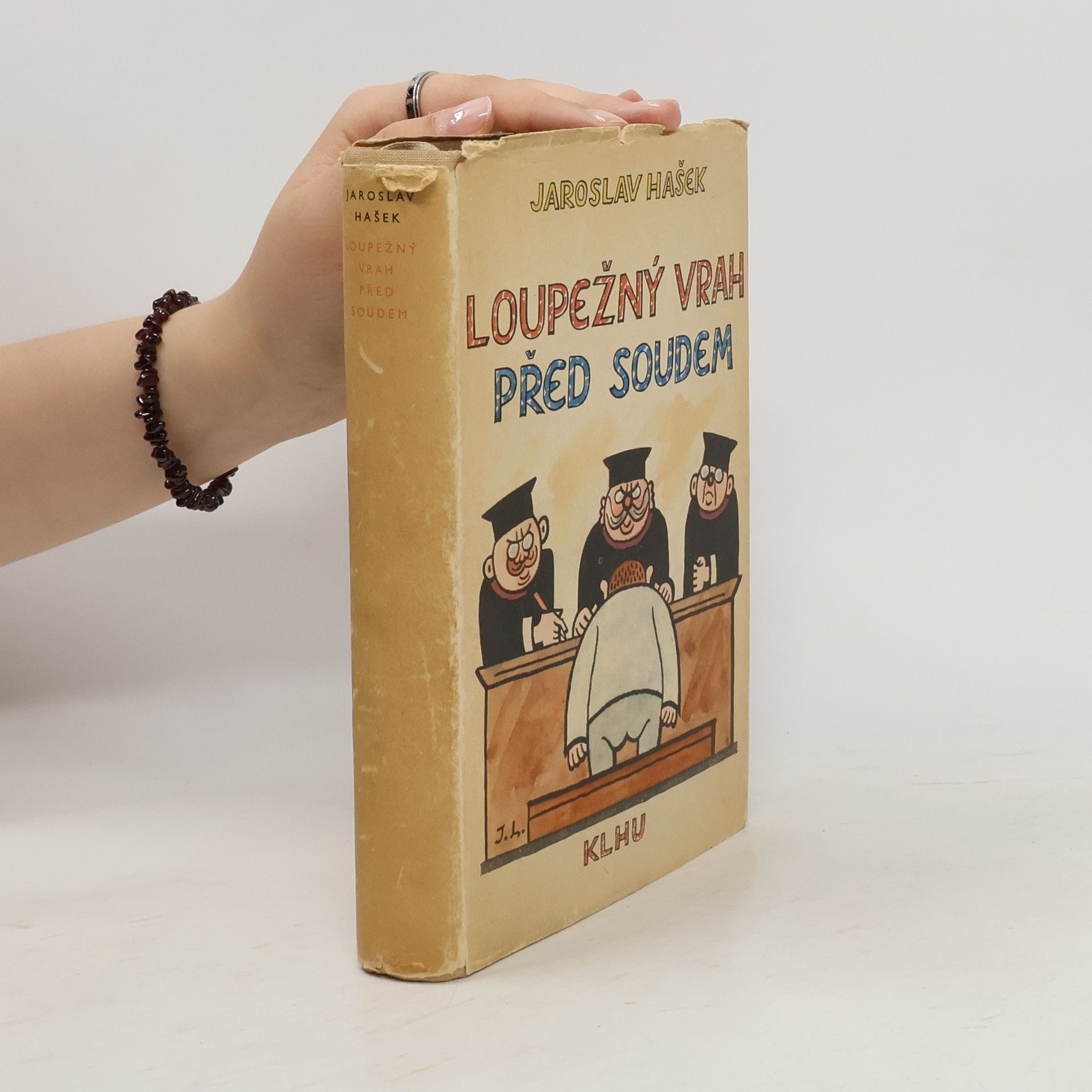 Jaroslav Hašek Loupežný vrah před soudem