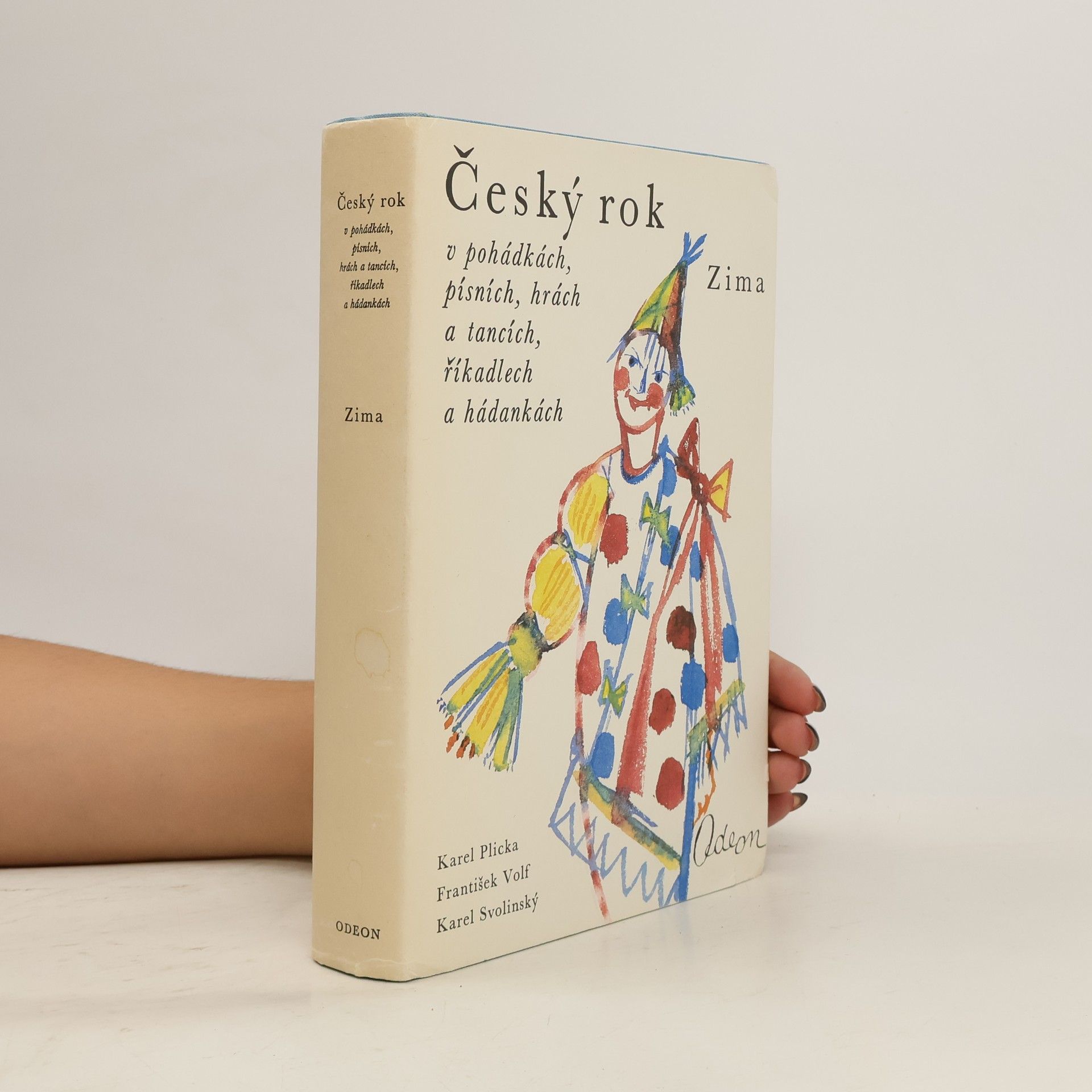 Karel Plicka Český rok v pohádkách, písních, hrách a tancích, říkadlech a hádankách. Čtvrtý díl. Zima