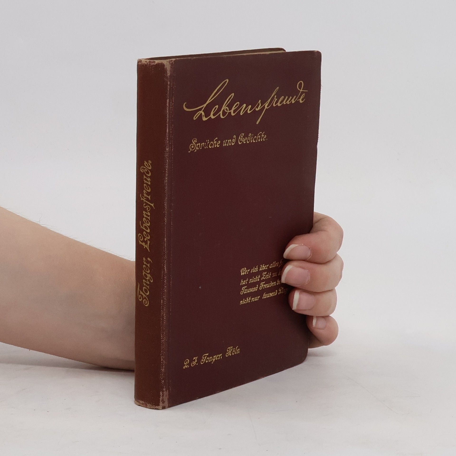 P. J. Tonger Lebensfreude