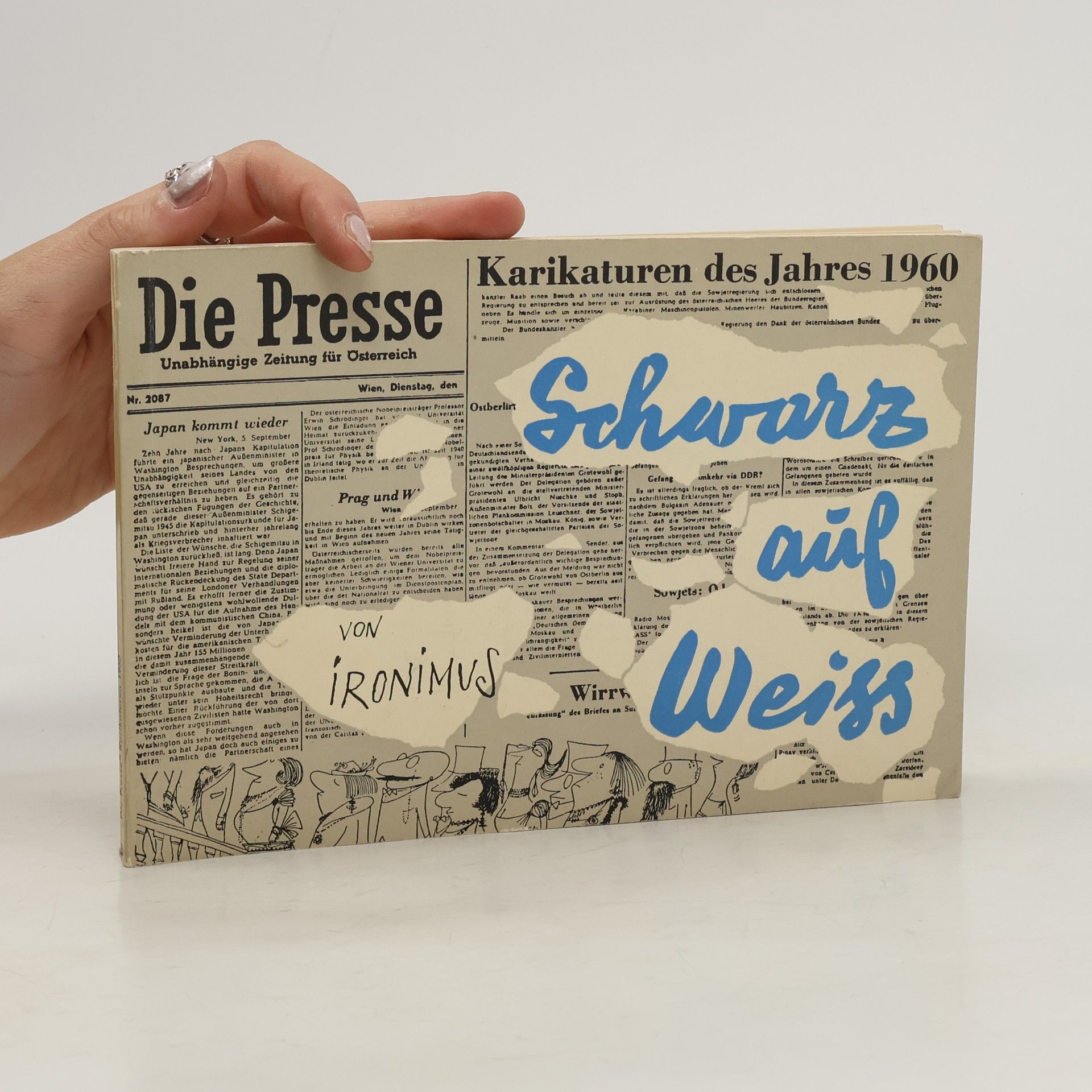 Collectif d'auteurs Die Presse. Schwarz auf Weiss