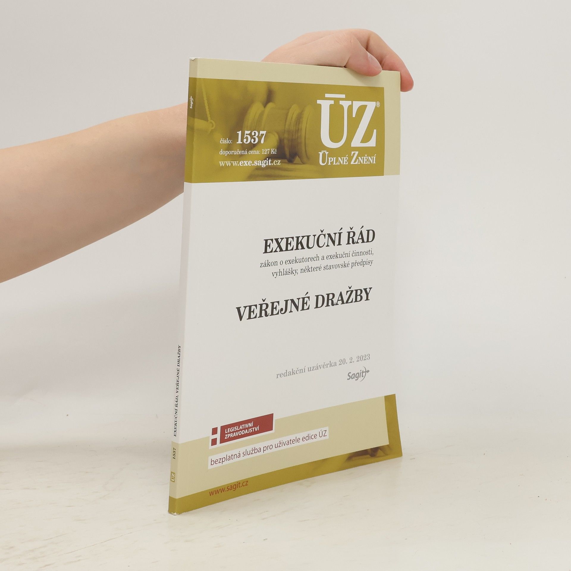 kolektiv Exekuční řád ; Veřejné dražby [ÚZ 2023 č. 1537]