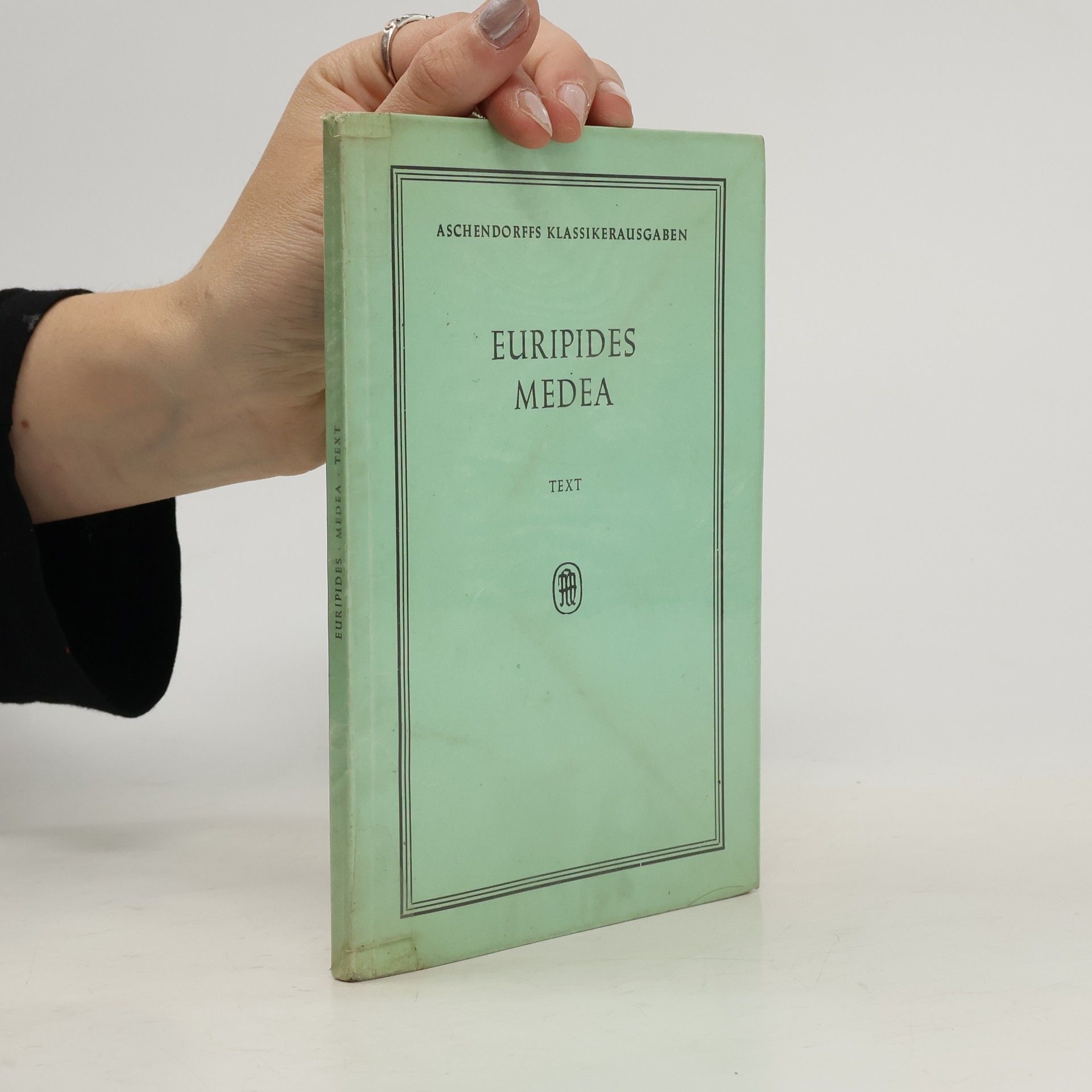 Wilhelm Schwarz Euripides' Medea