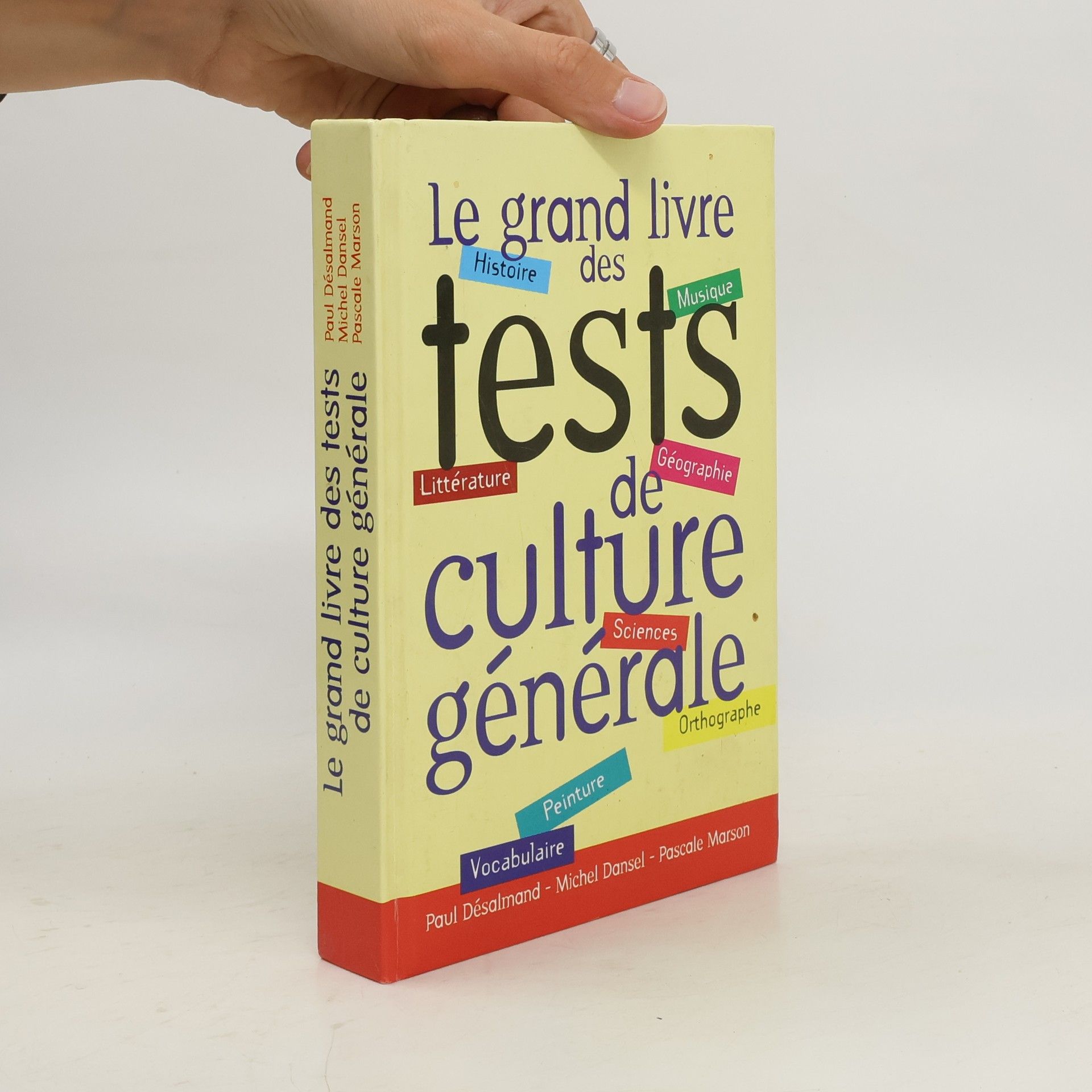 Michel Dansel Le grand livre des tests de culture générale